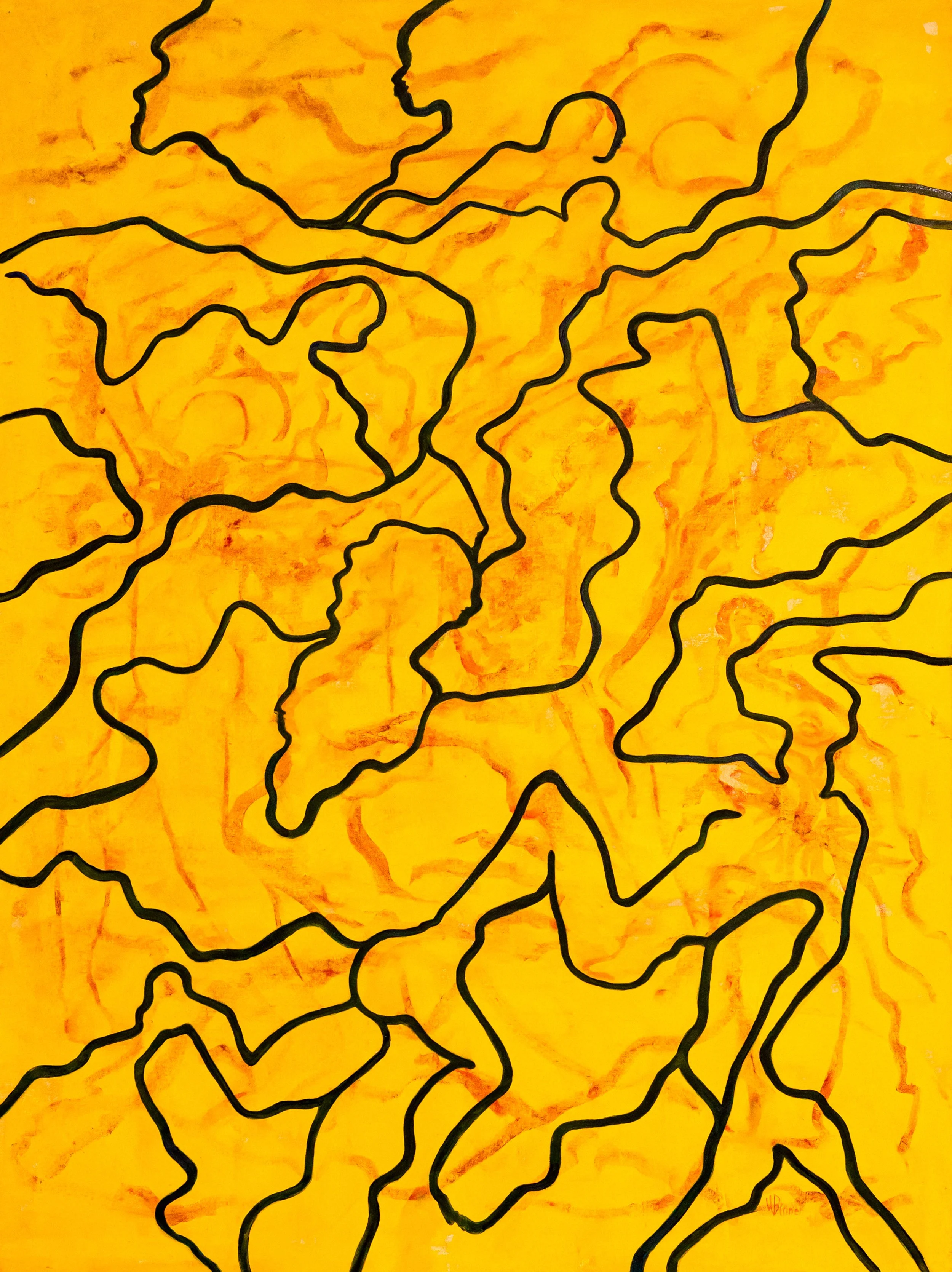 MEXICO -
Oil on Canvas: 
40" X 30"