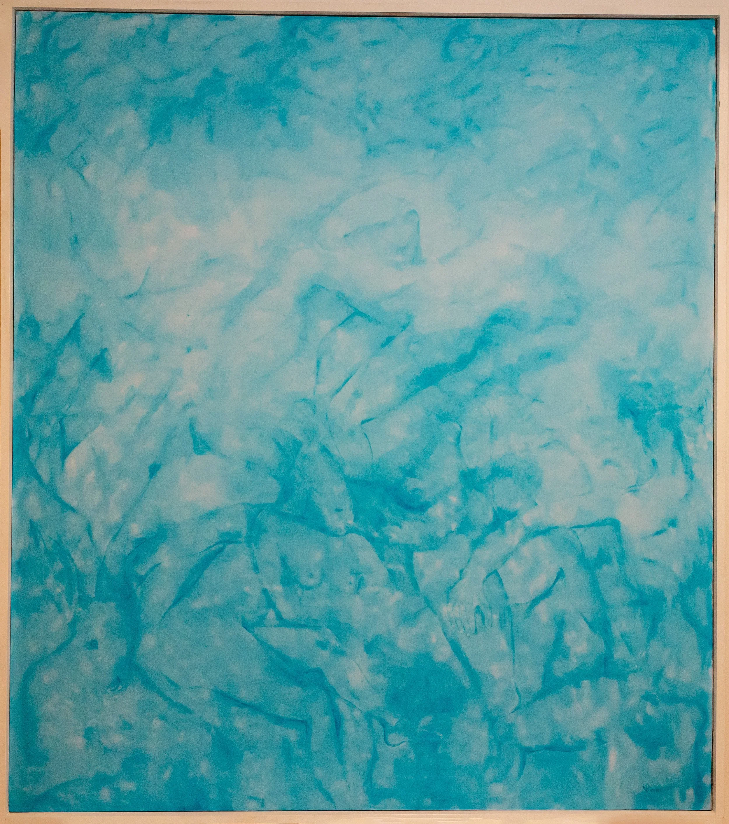 A CIEL OVERT (Nothing to Hide)
- Oil on Canvas:
69" X 61"
