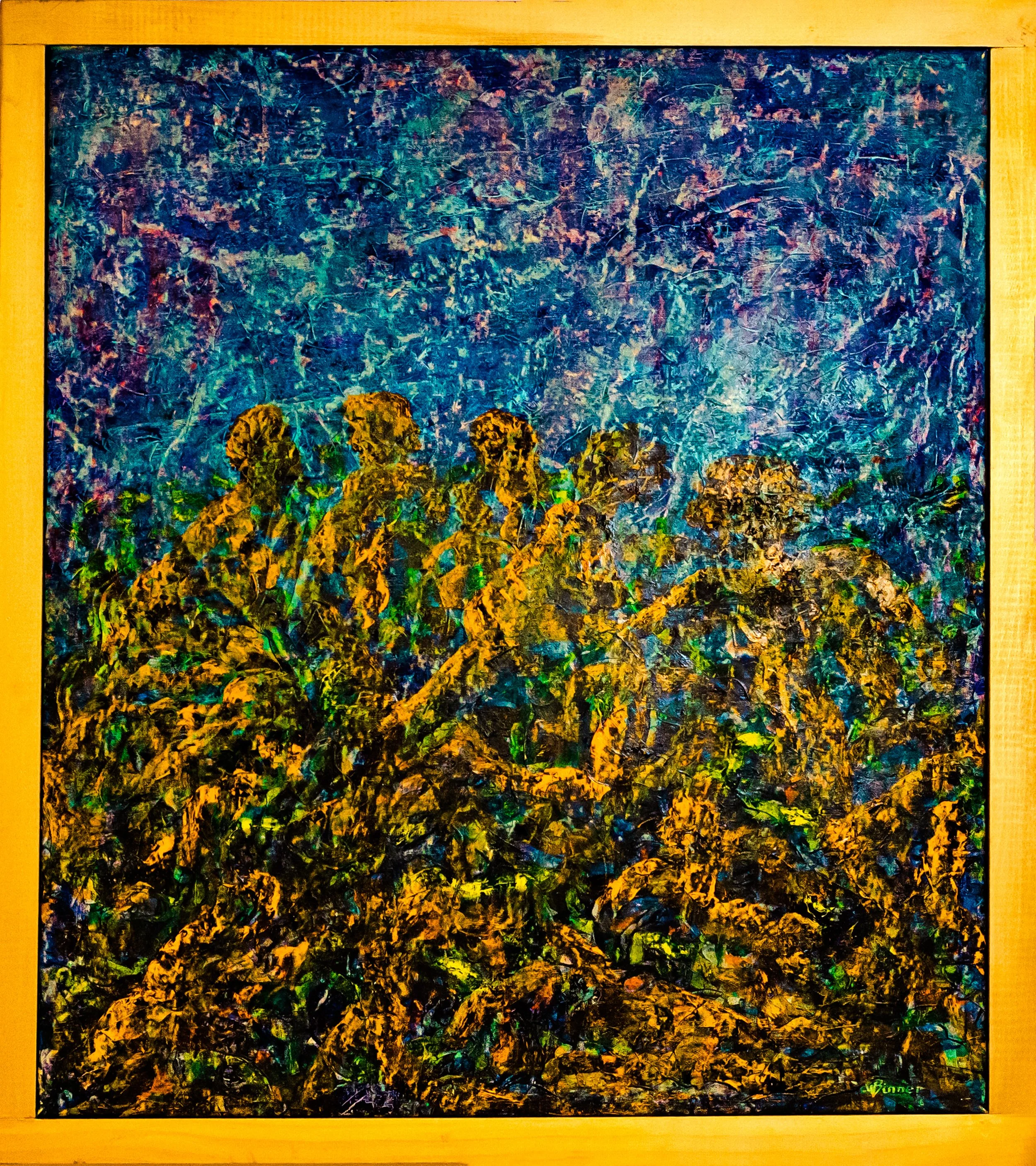 MIDNIGHT - Oil on Canvas: 36" X 32"