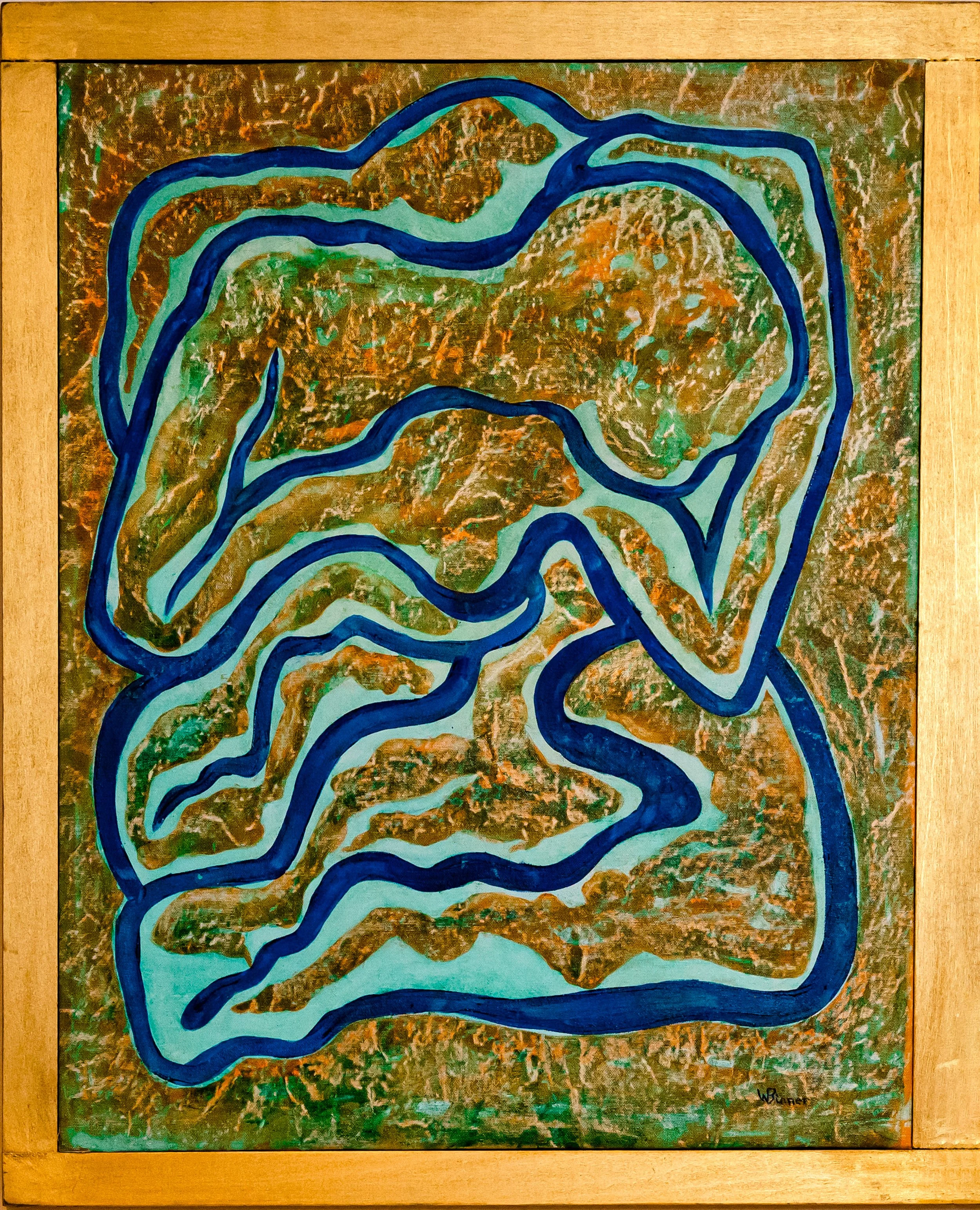 FEMME ASSISE -
Oil on Canvas: 29" X 23"