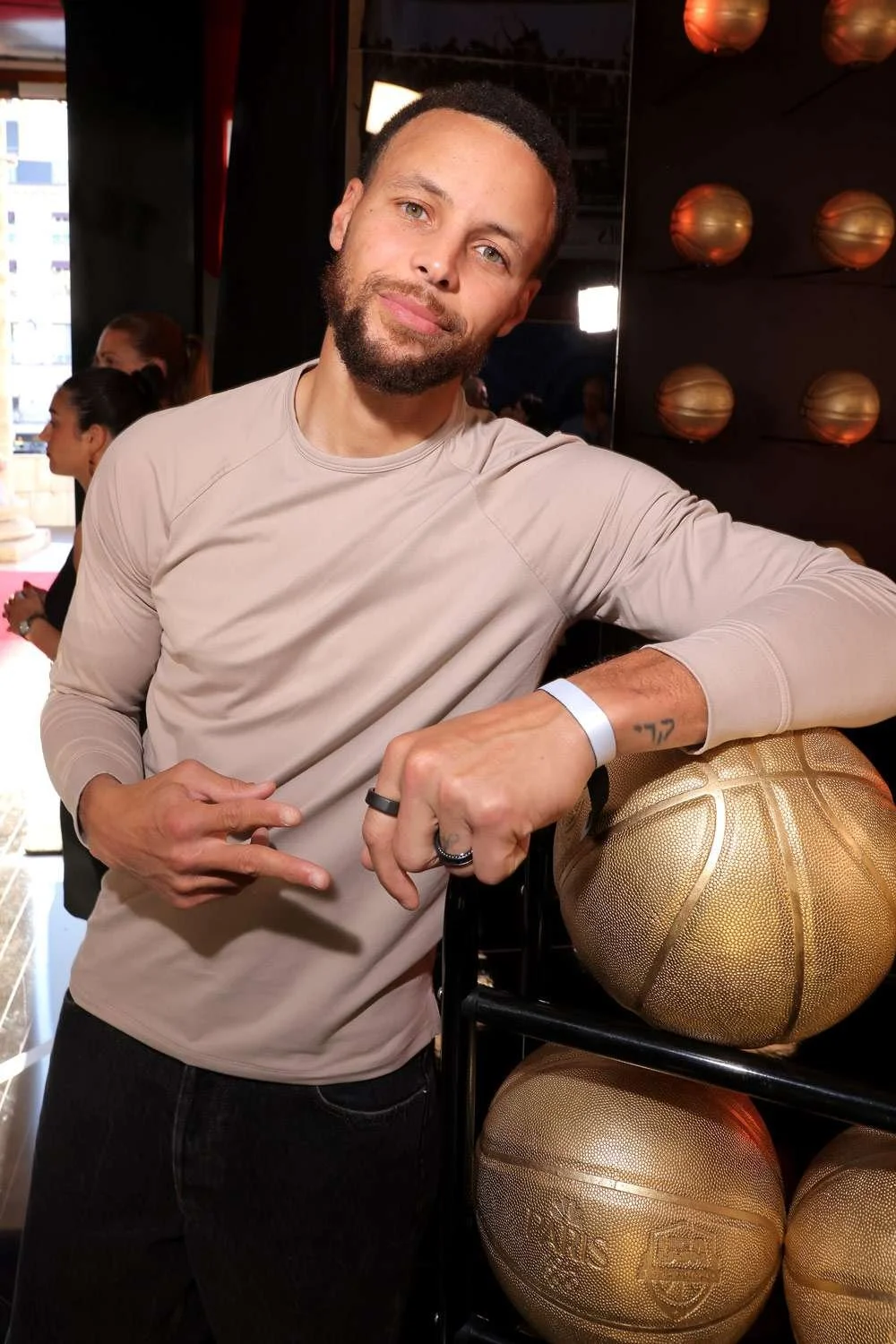 Steph Curry wearing Meridian at the 2024 Paris Olympics