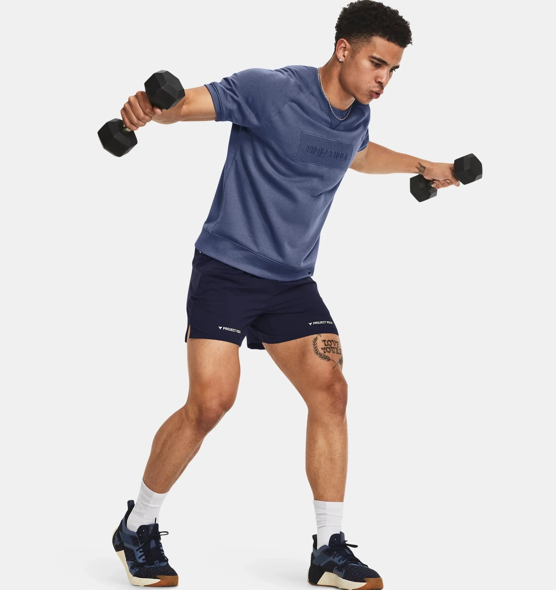 FW23 Project Rock 5" Woven Shorts