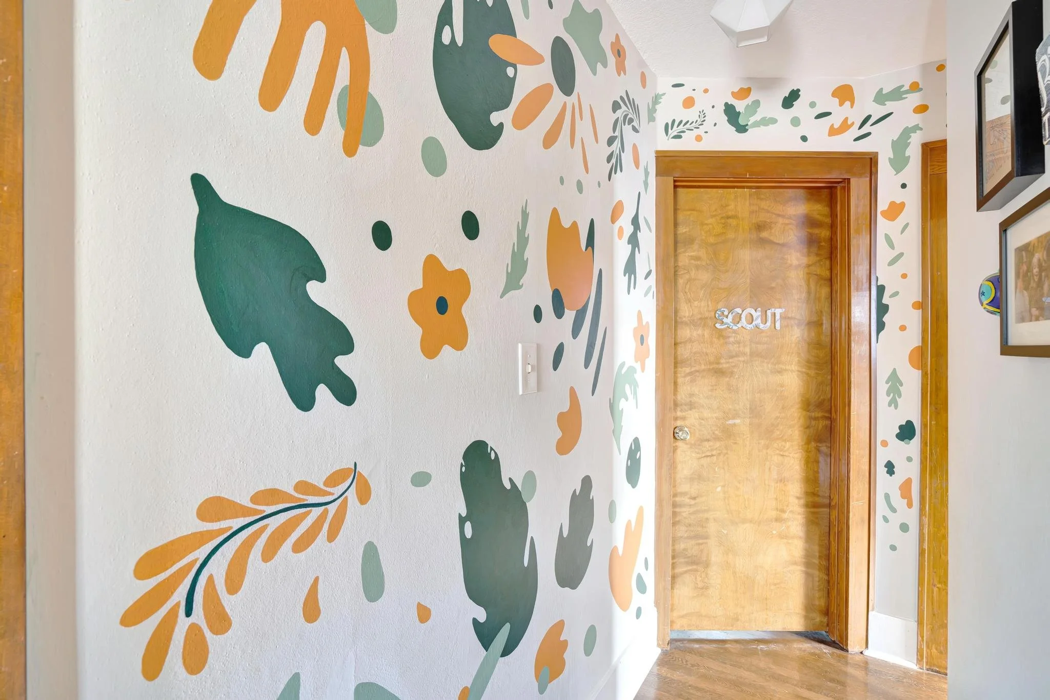 Bright & Bold Hallway