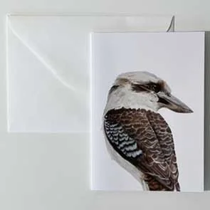 Greeting Card/Portrait - Kookaburra
