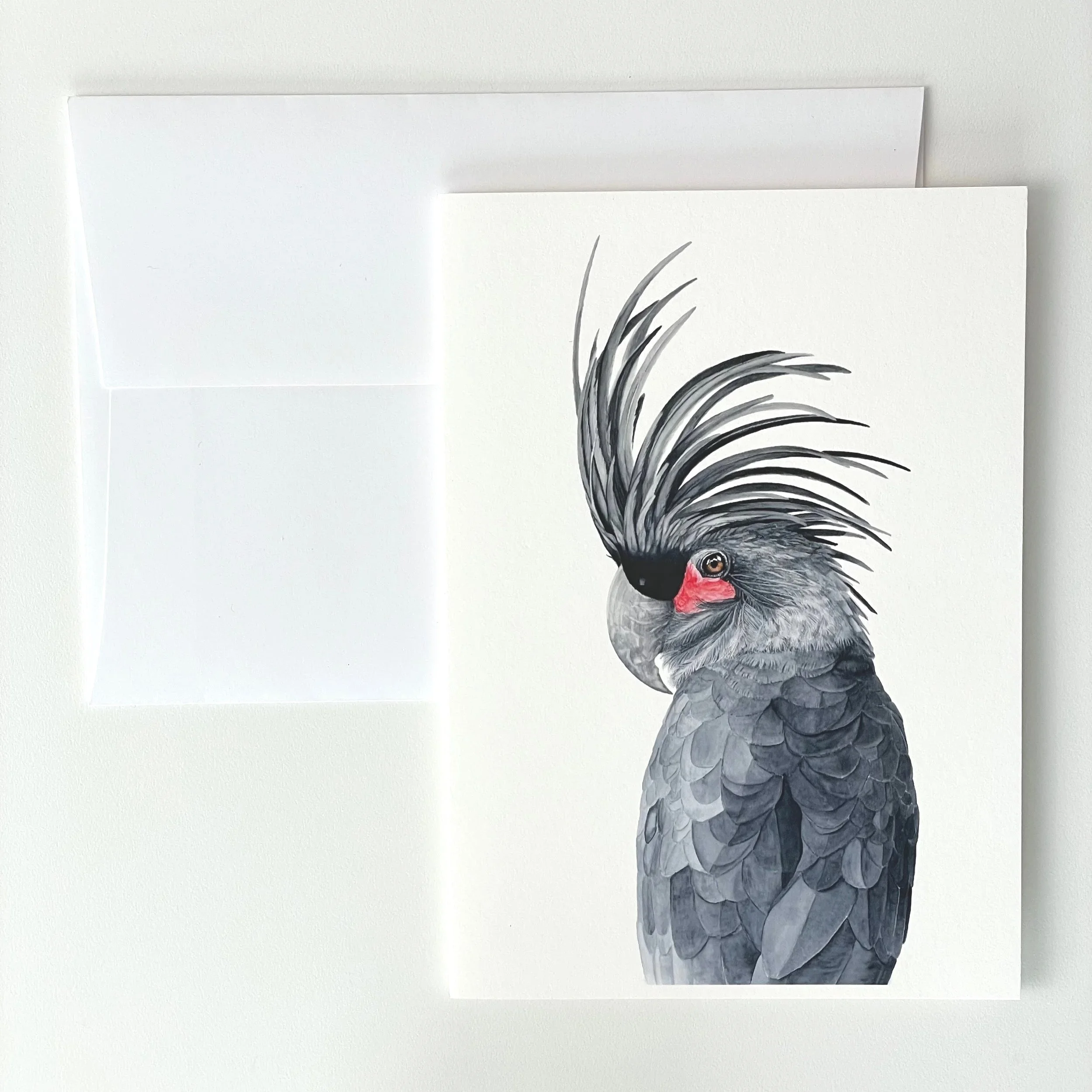 Fine Art Card - Palm Cockatoo
