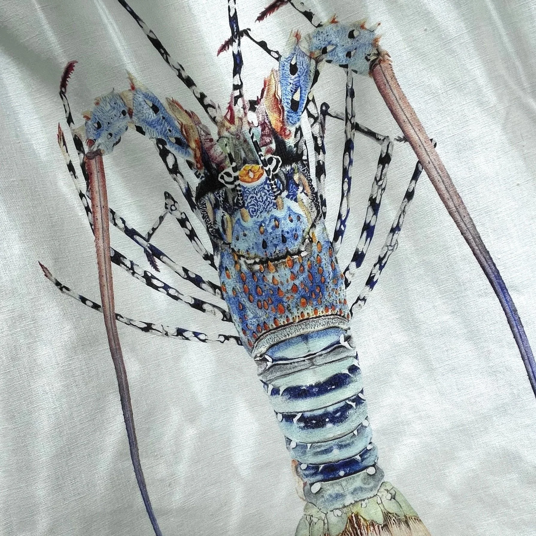 Linen Towel "Australian Lobster"