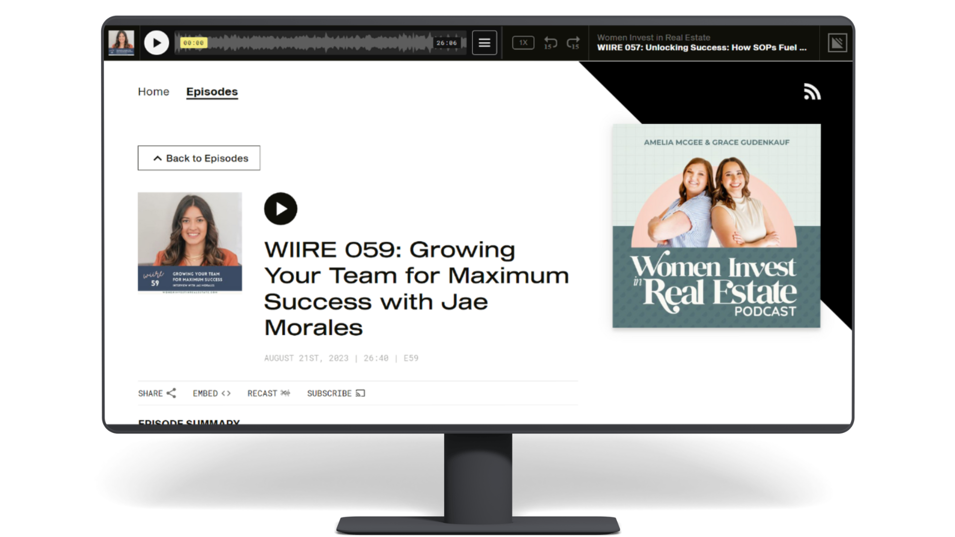 WIIRE Podcast Roman's Creative Academy