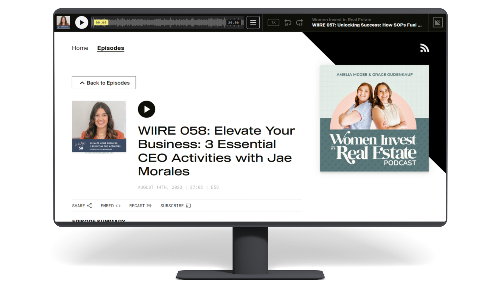 WIIRE Podcast Roman's Creative Academy