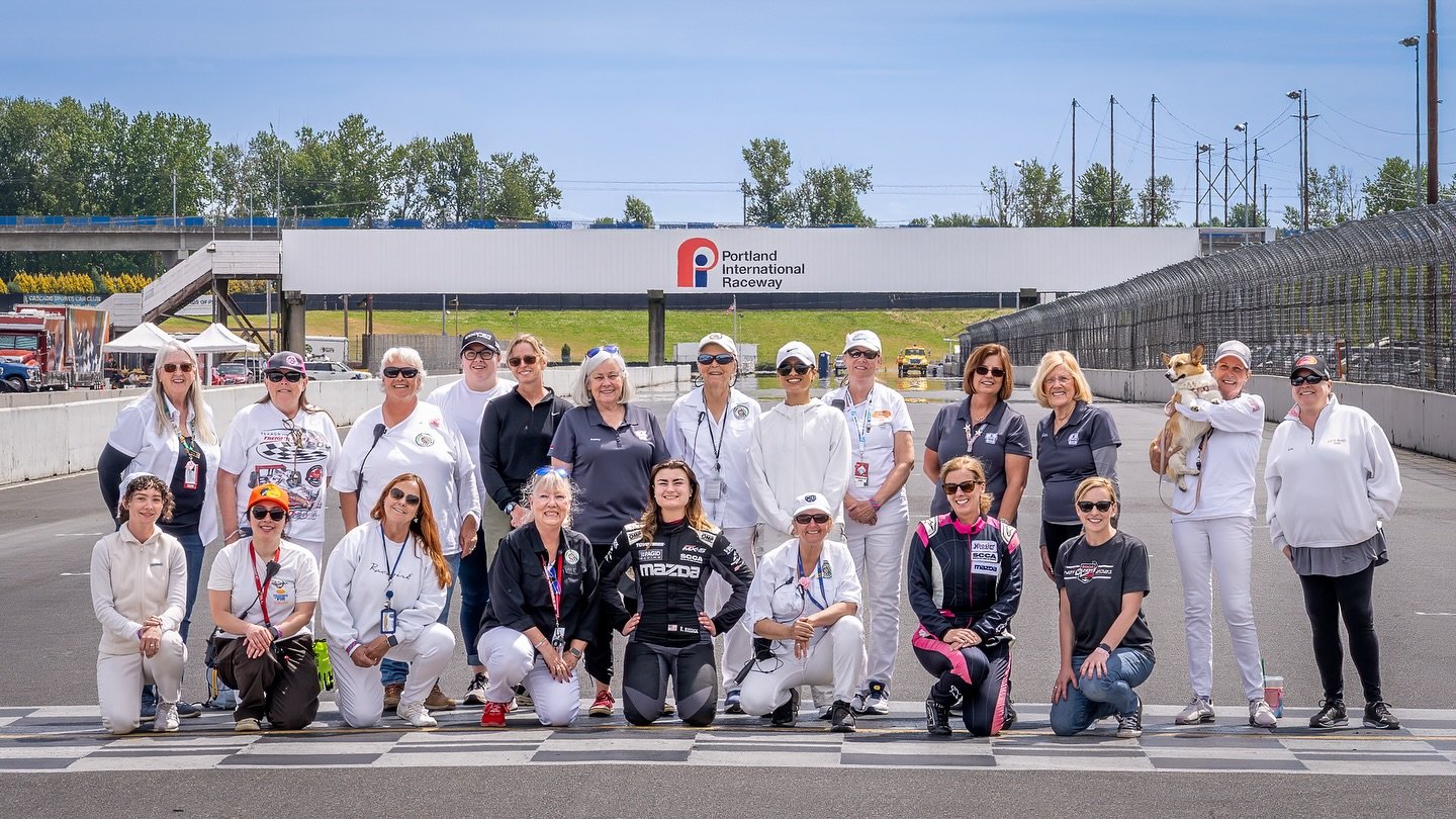 We are lucky to have such a great community of women that are active and involved with Oregon Region! From club board meetings, to turn stations, to grid, to timing and scoring, to registration, to the race track; our members can be found supporting 