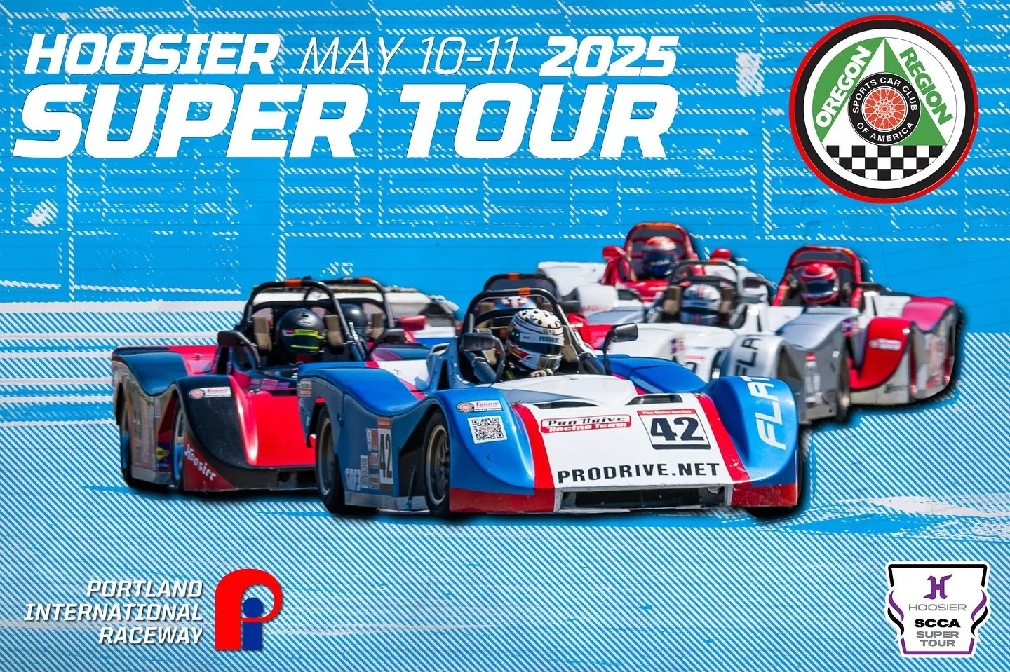 It&rsquo;s race week! The @sccaofficial Super Tour is in town for national racing at @portlandinternationalraceway ! 100+ cars will be competing throughout the weekend with drivers from all around the country in attendance. 

🎟️ Admission is FREE al