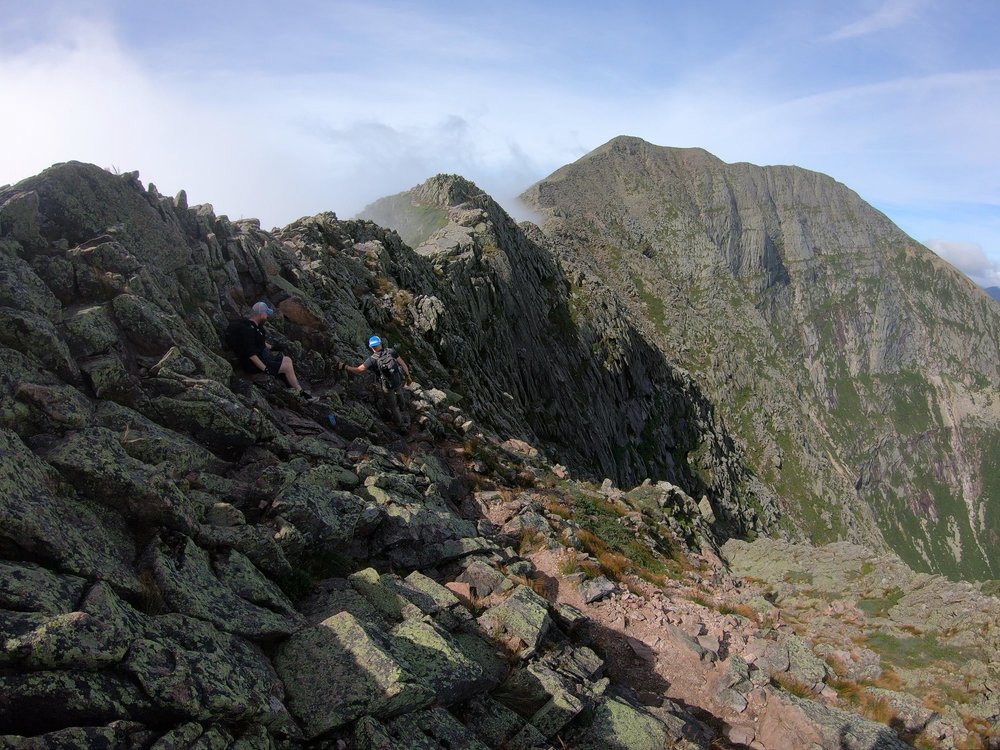 Hiking the Iconic Knife Edge on Katahdin — Limitless With Lily