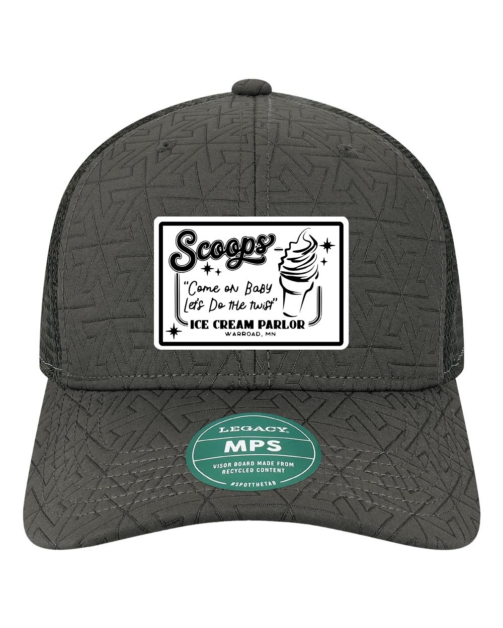 "Let's Do The Twist" Quilted Cap