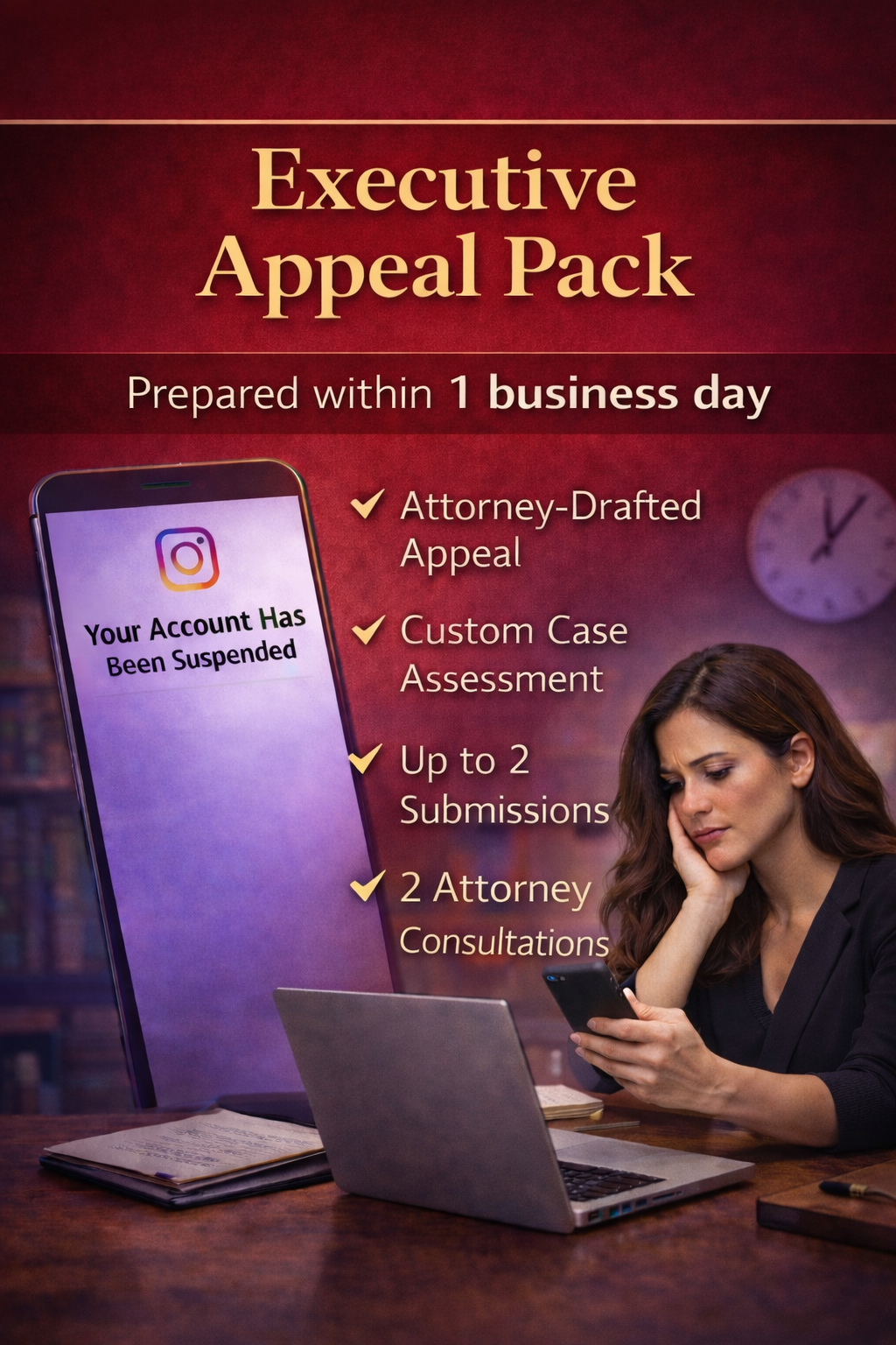 Executive Appeal Pack (IG Account Suspension)