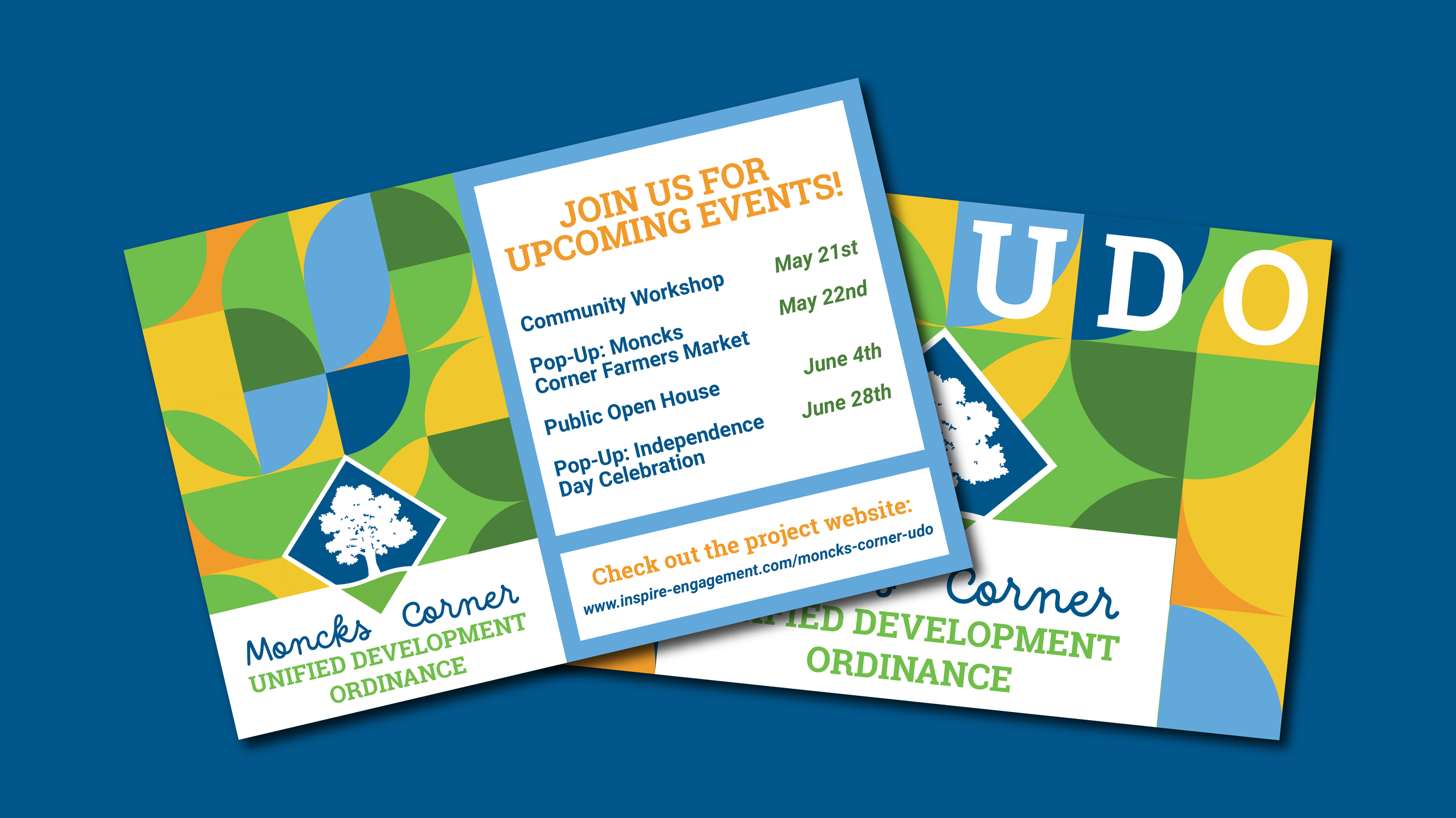 Project Event Post Card for Moncks Corner