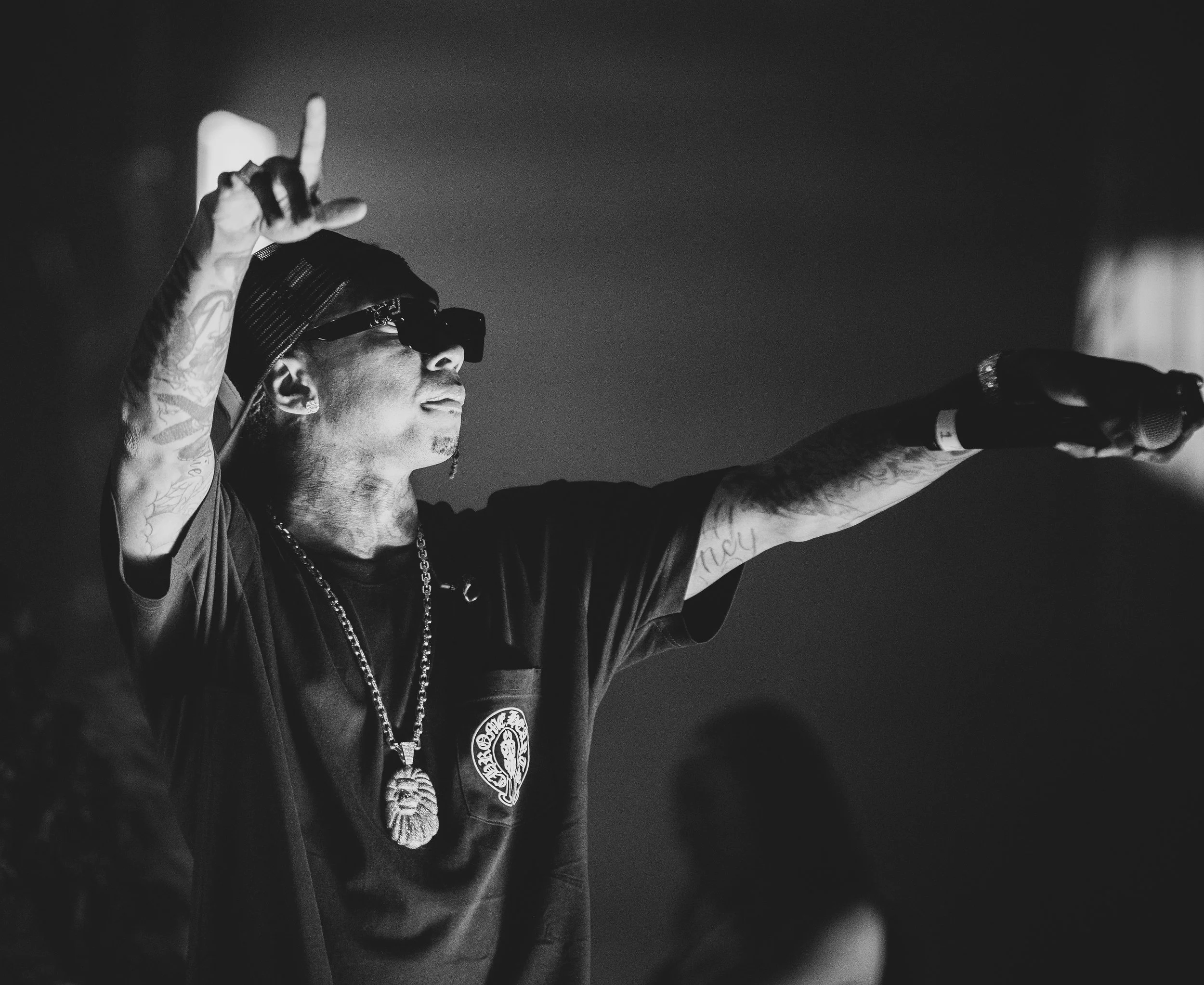 Tyga in Concert - hip hop artist portrait