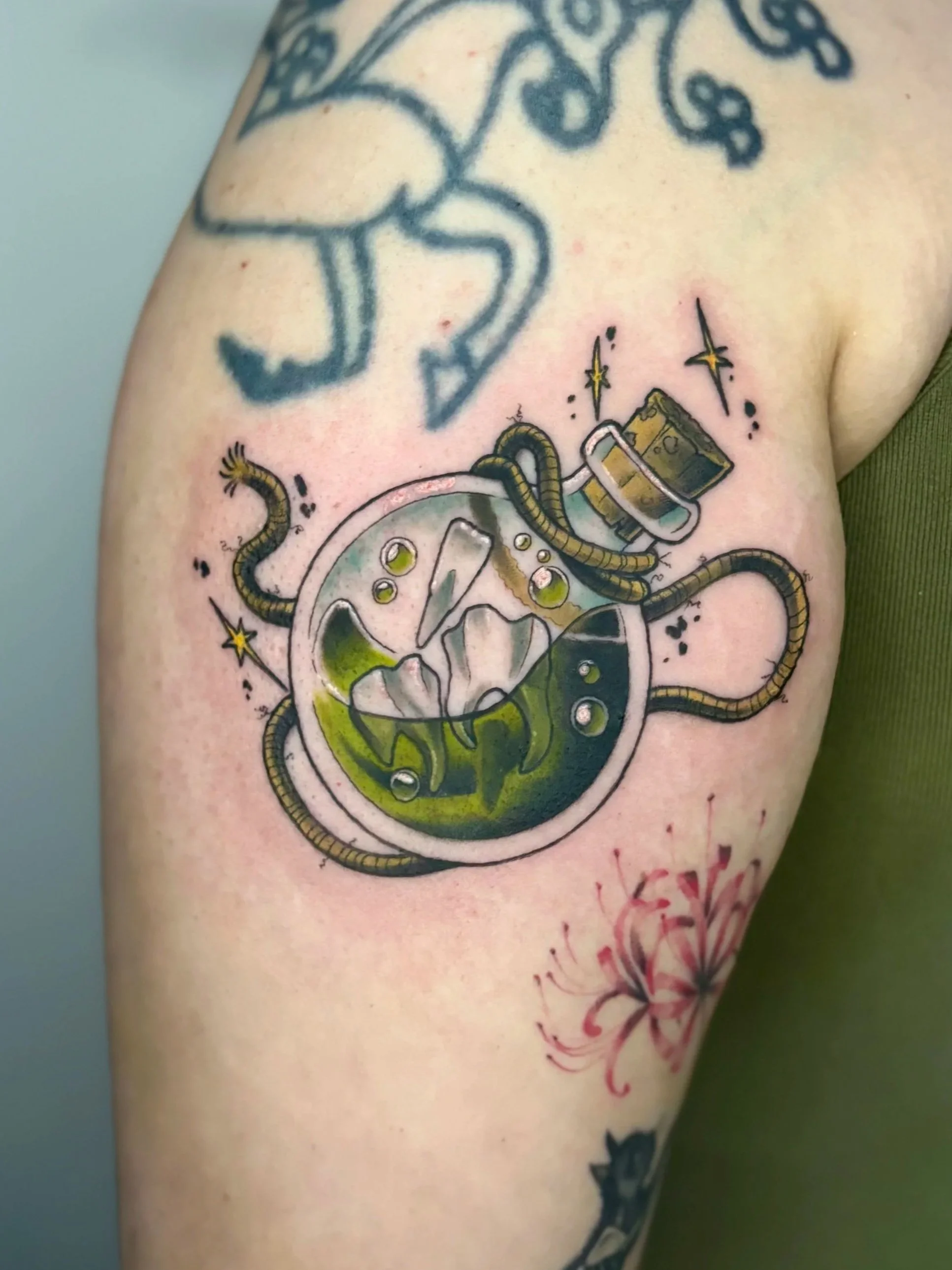 Giovanni Willett Seattle Tattoo Artist at Not Occult Tattoo