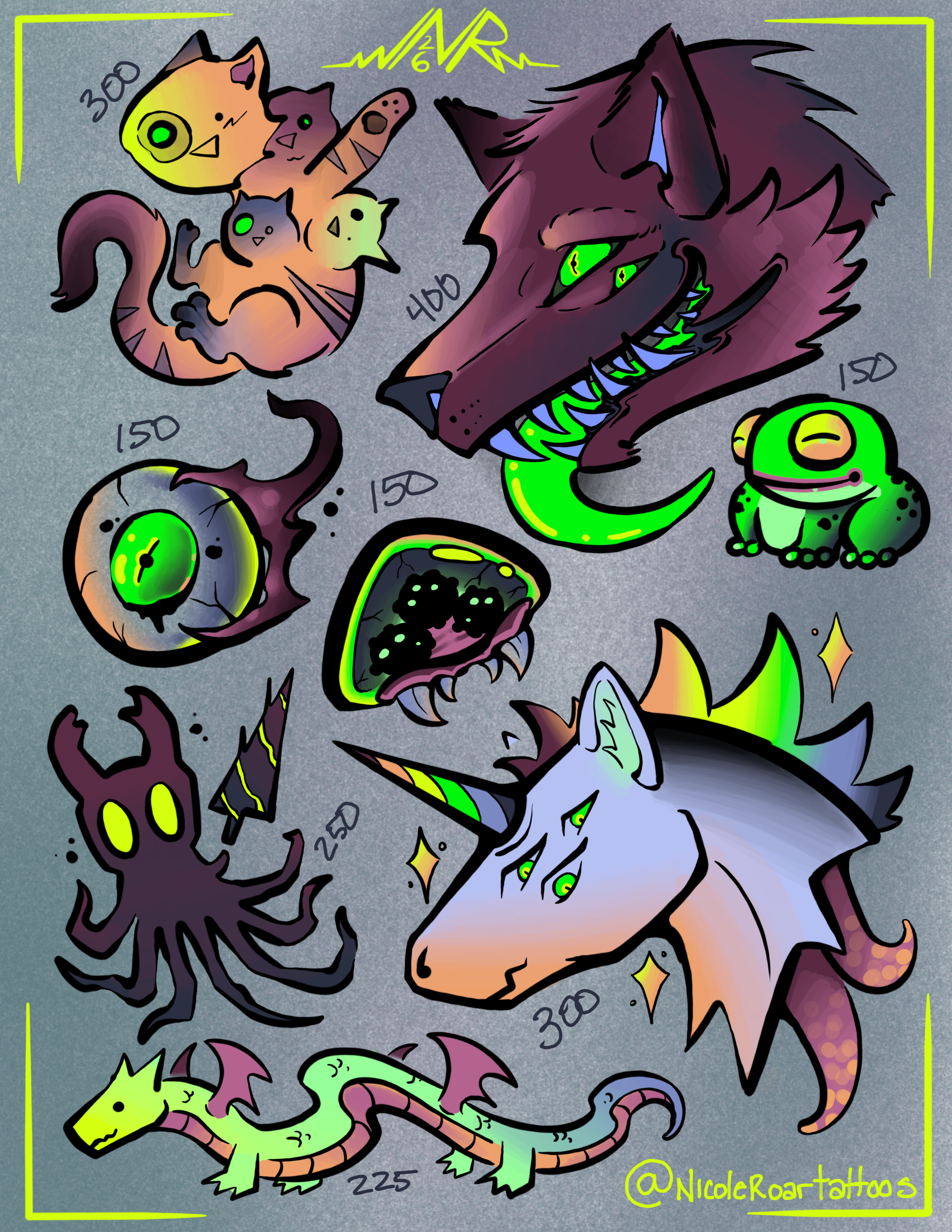 Nicole's Flash Sheet