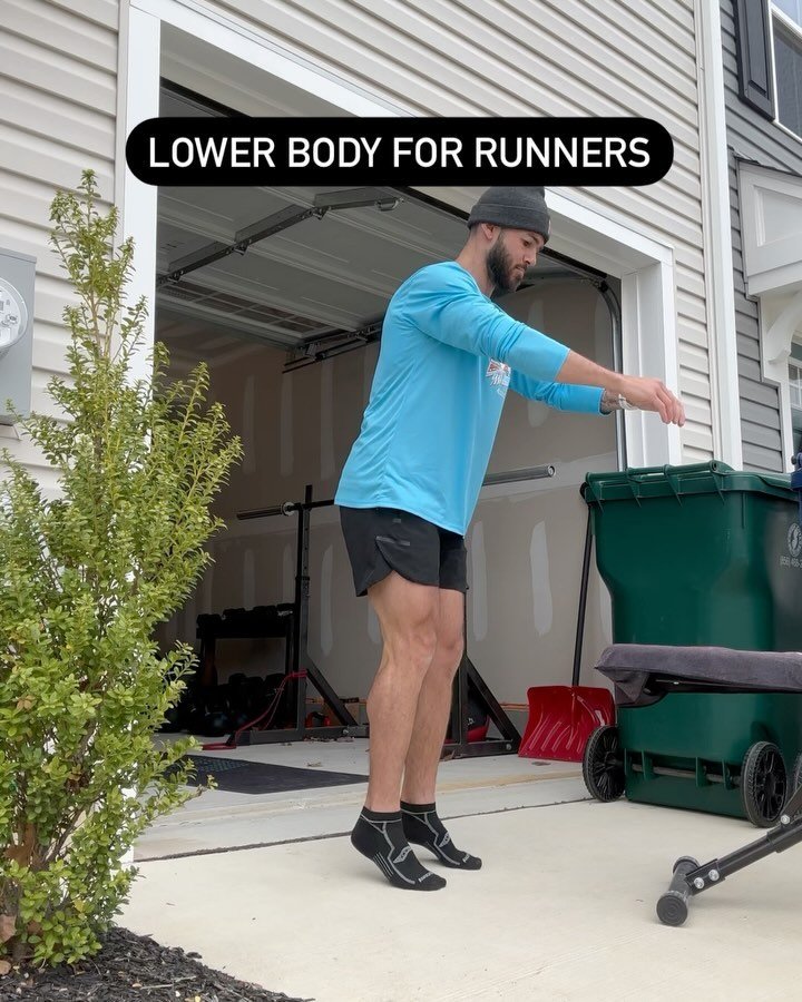 Lower Body For Runners 🏃💪🏻 
&mdash;
I know how difficult it is to add in strength work when you&rsquo;re training for an endurance event

The good news is that it doesn&rsquo;t take much time, the work doesn&rsquo;t need to be crazy, and it will h