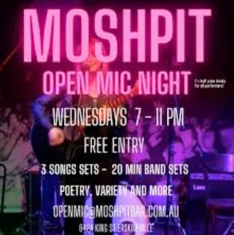 Moshpit Open Mic Night