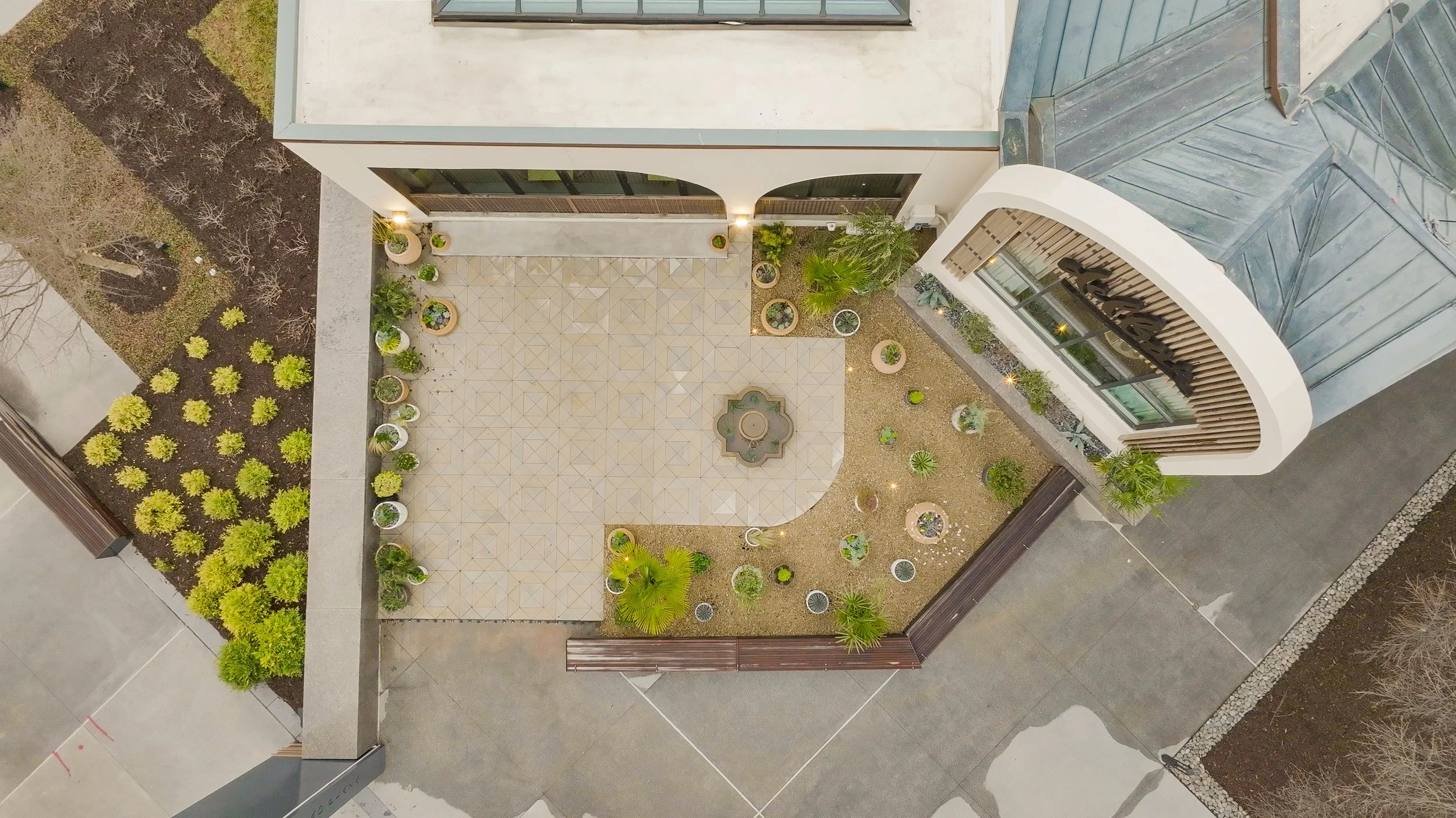 hardscape and plants Atlanta Georgia