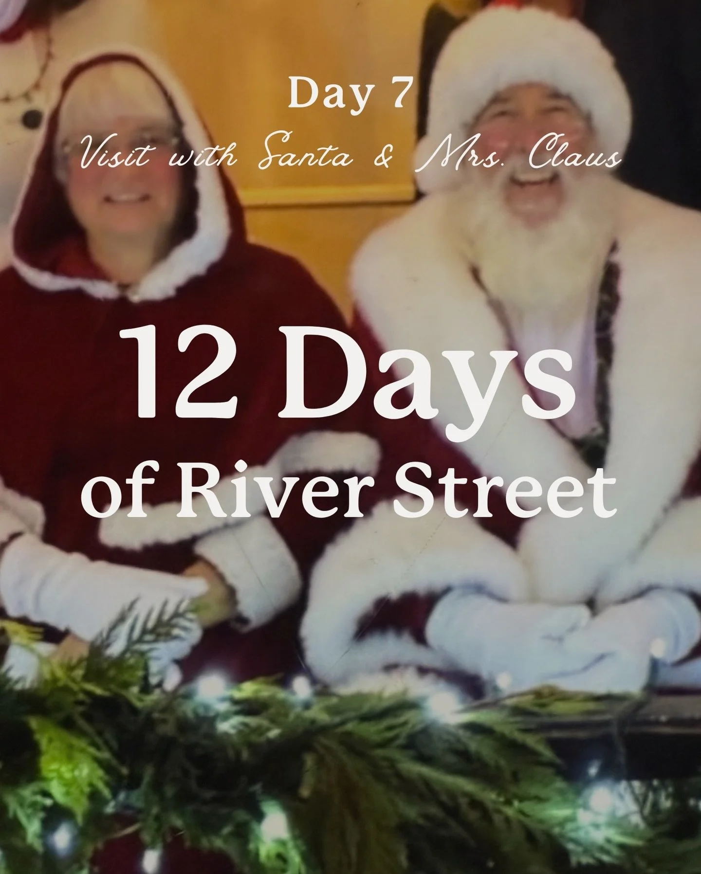 On Day 7&hellip; magic arrives. 

Santa and Mrs. Claus will be on site from 2:30&ndash;4:30PM &mdash;
come say hello, take a picture and enjoy the sounds of the season with @socalholidaybrass 🎄🎅🏽🤶🏻