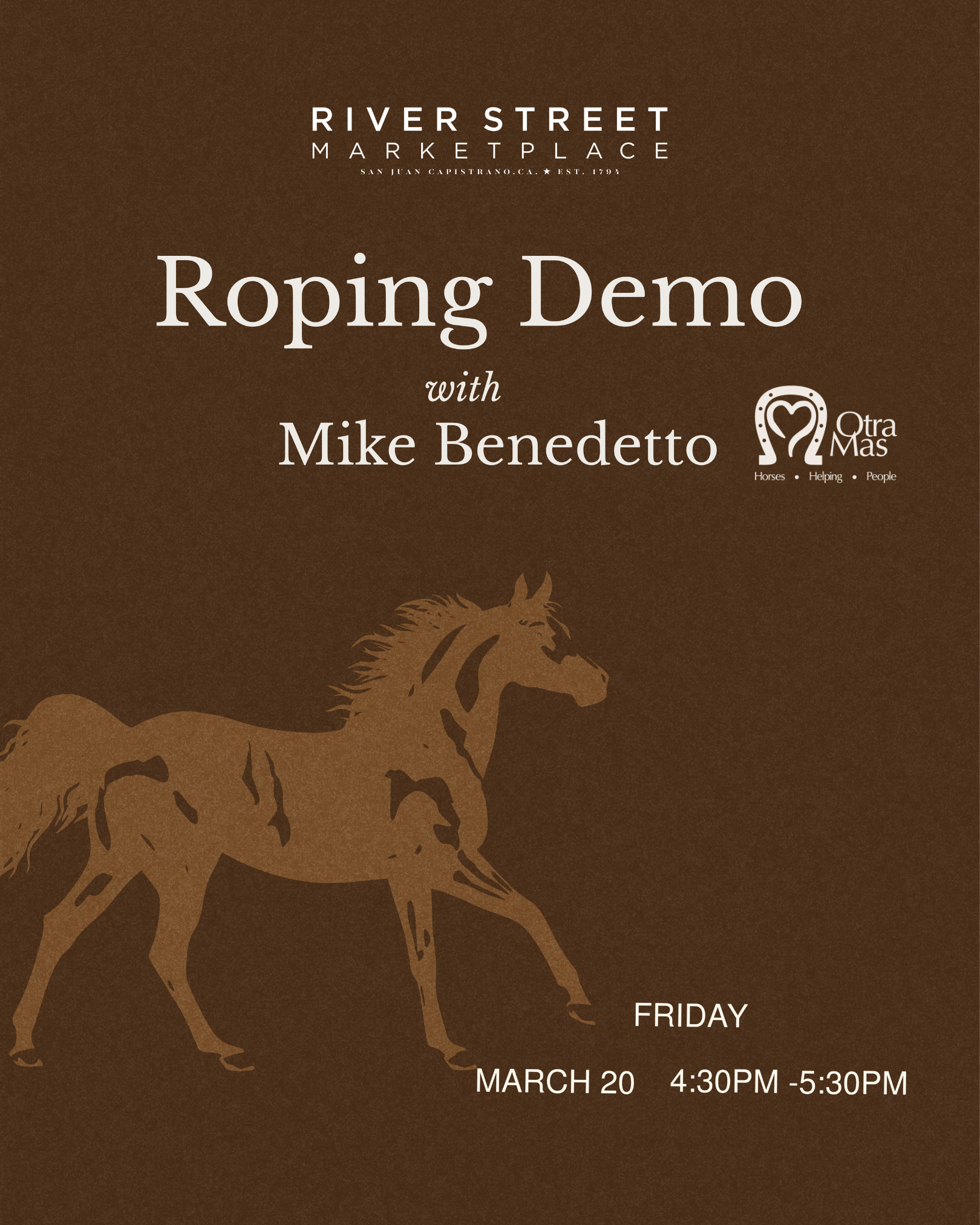 Pre - Swallows Day: Roping Demo