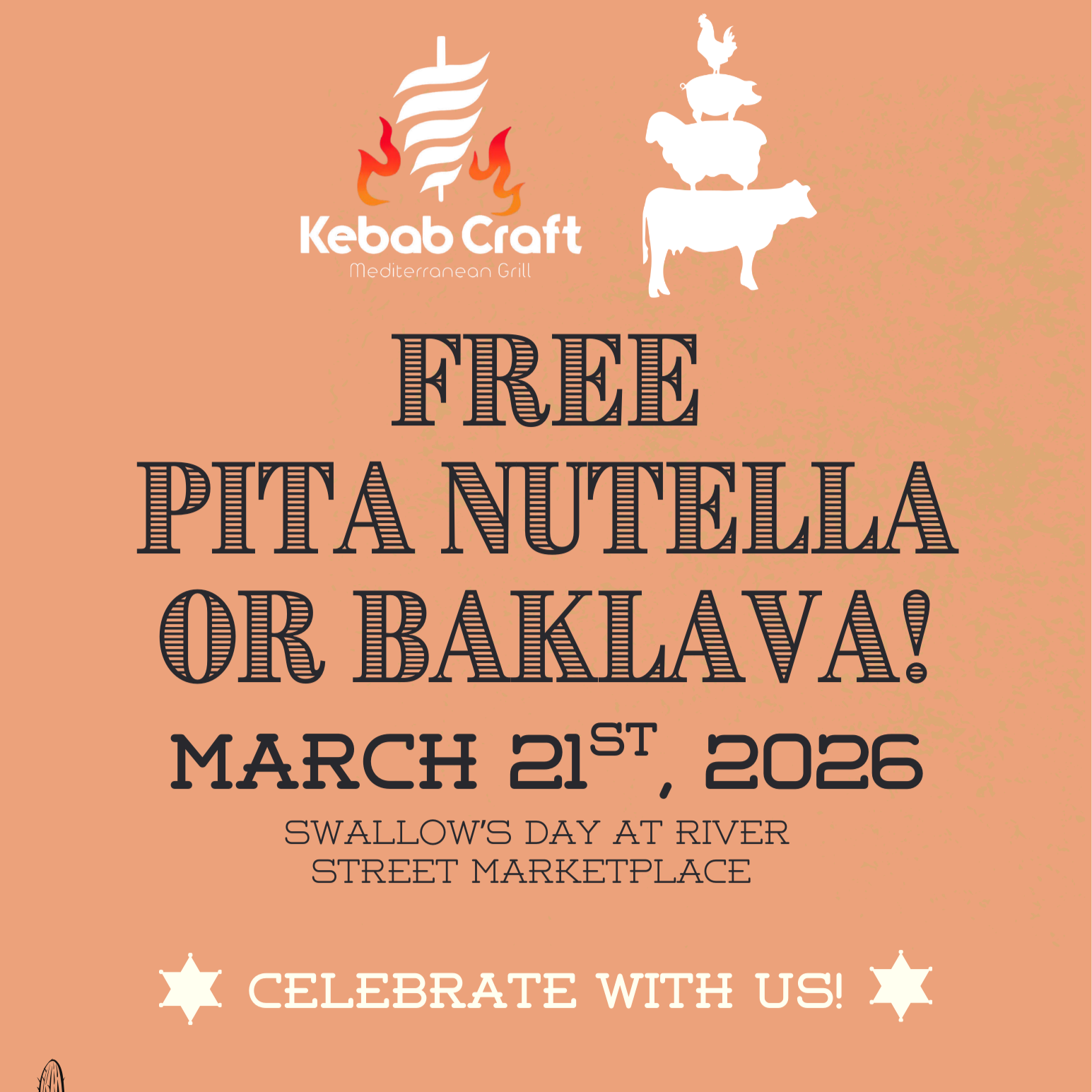 Kebab Craft - Swallows Day Offer