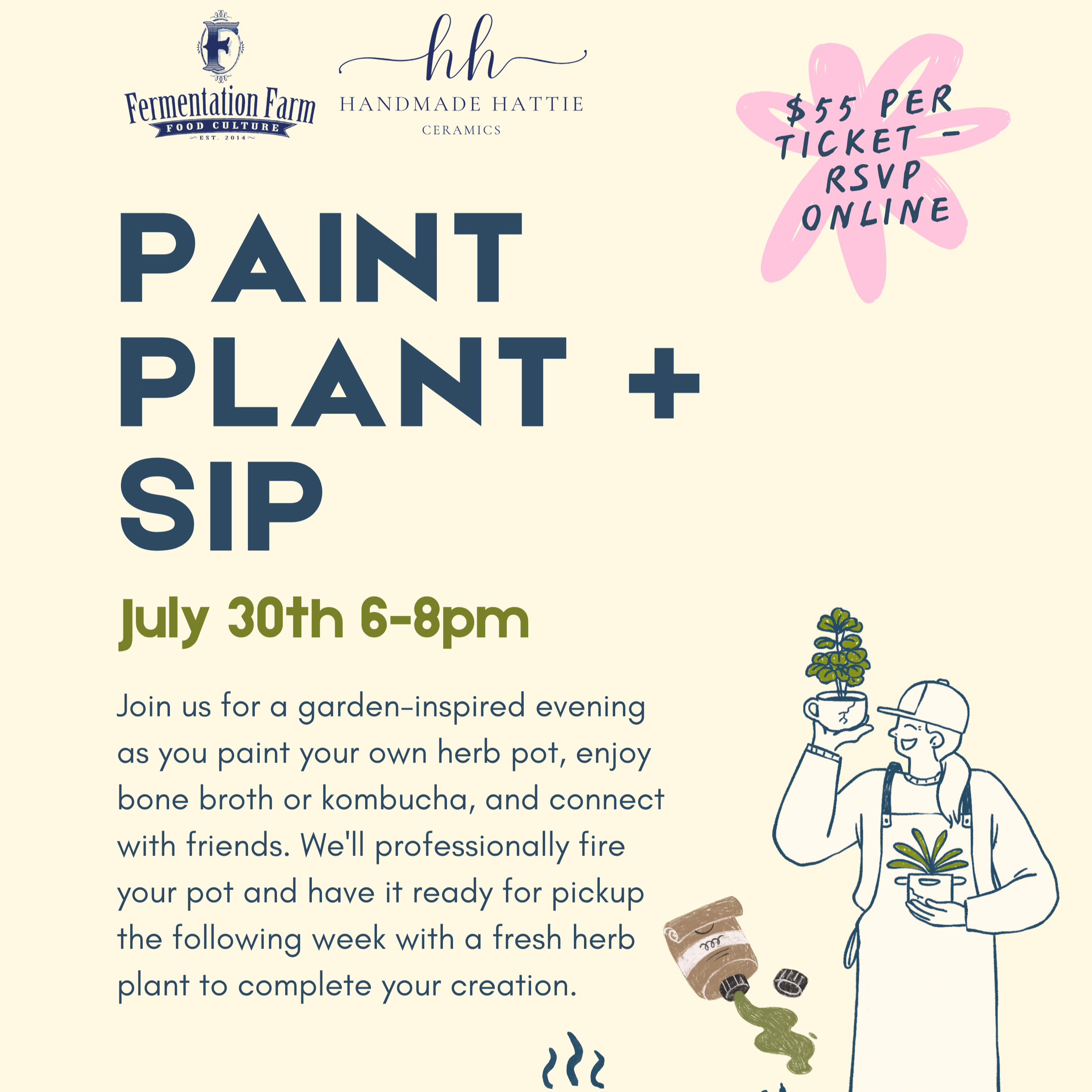 Paint Plant + Sip