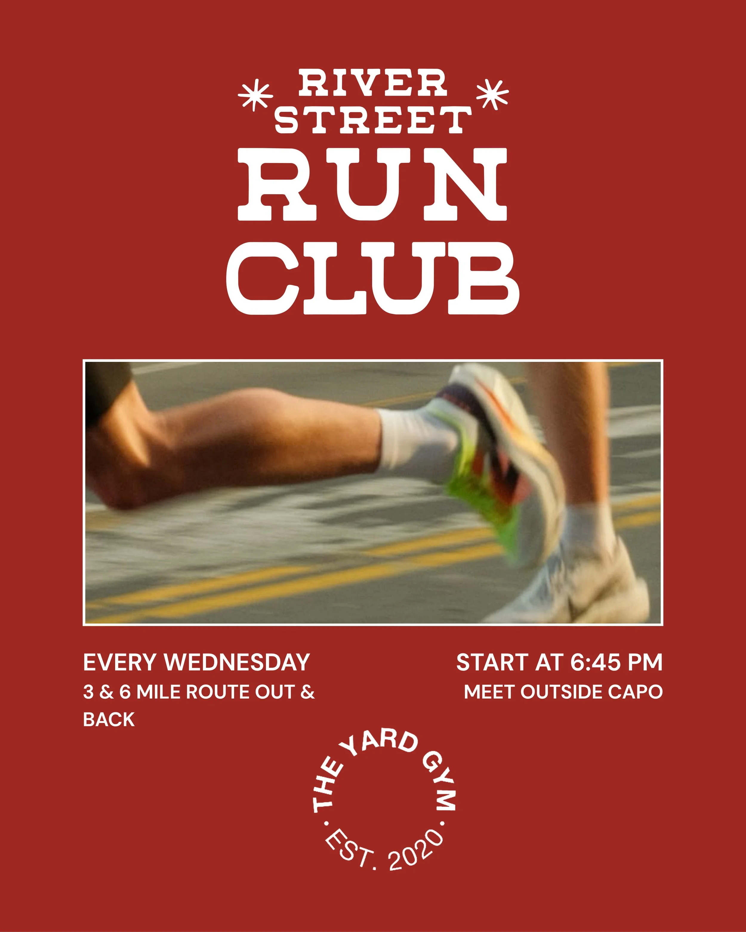 River Street x The Yard Gym Run Club