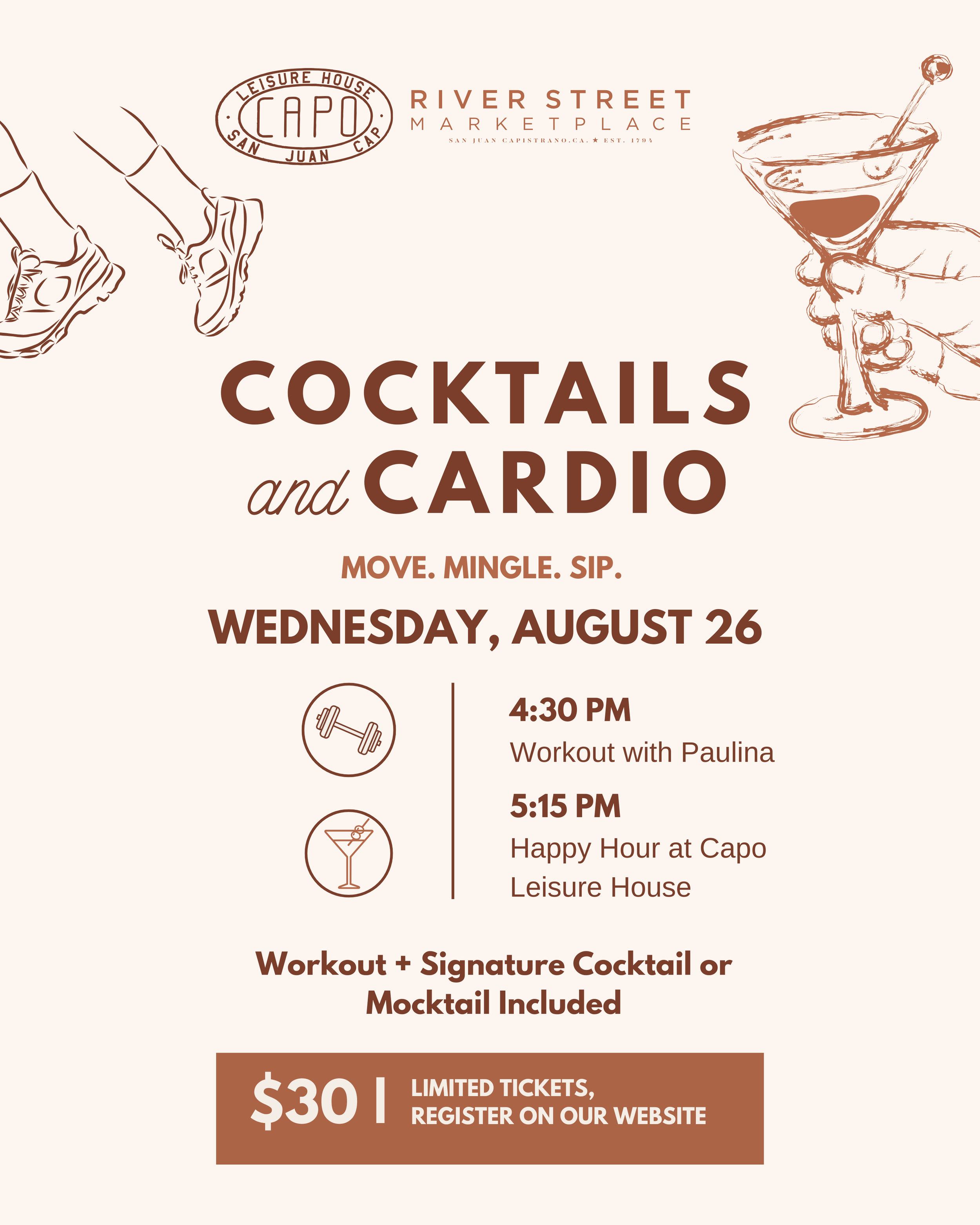 Cocktails &amp; Cardio