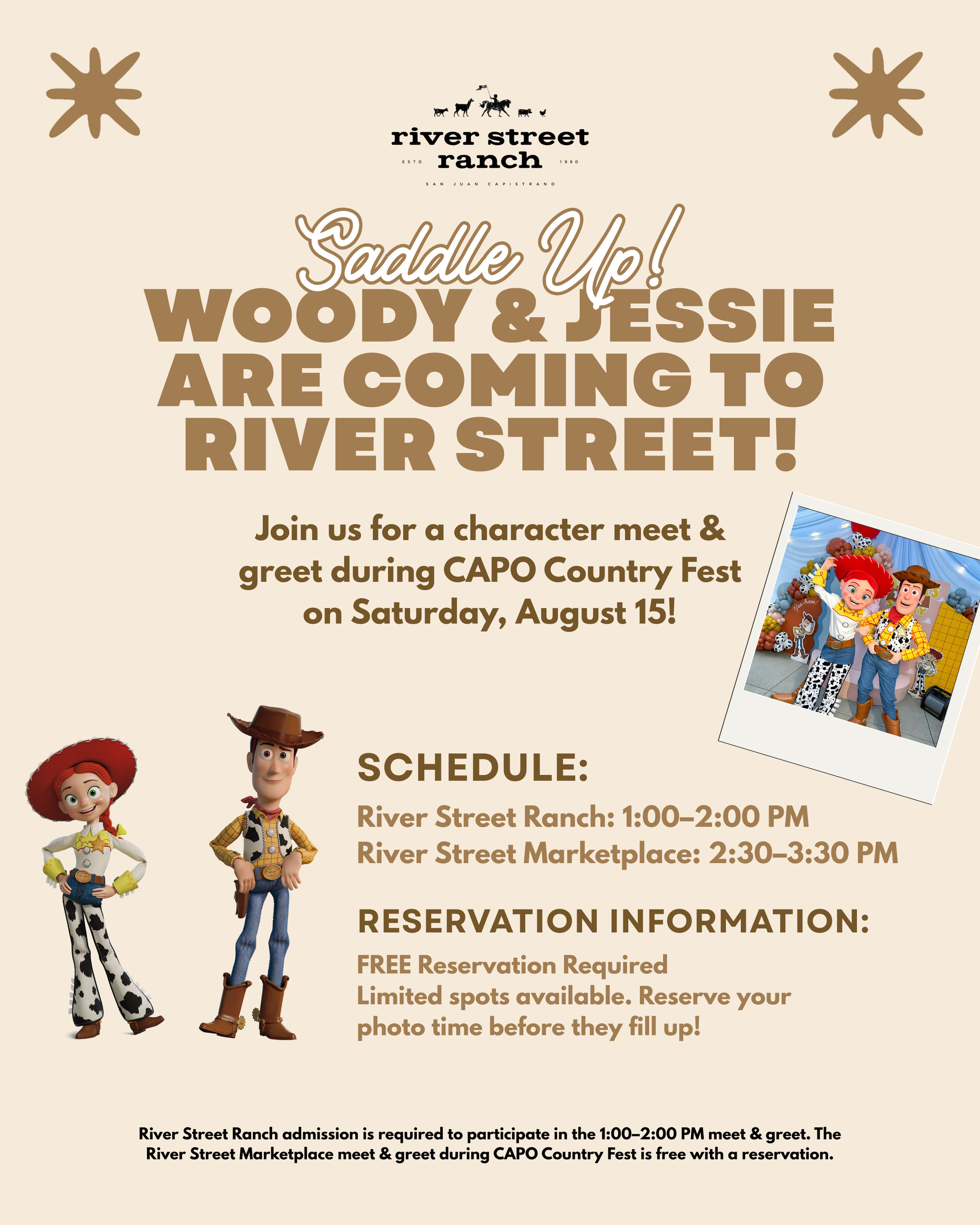 Woody &amp; Jessie Meet &amp; Greet at Capo Country Fest