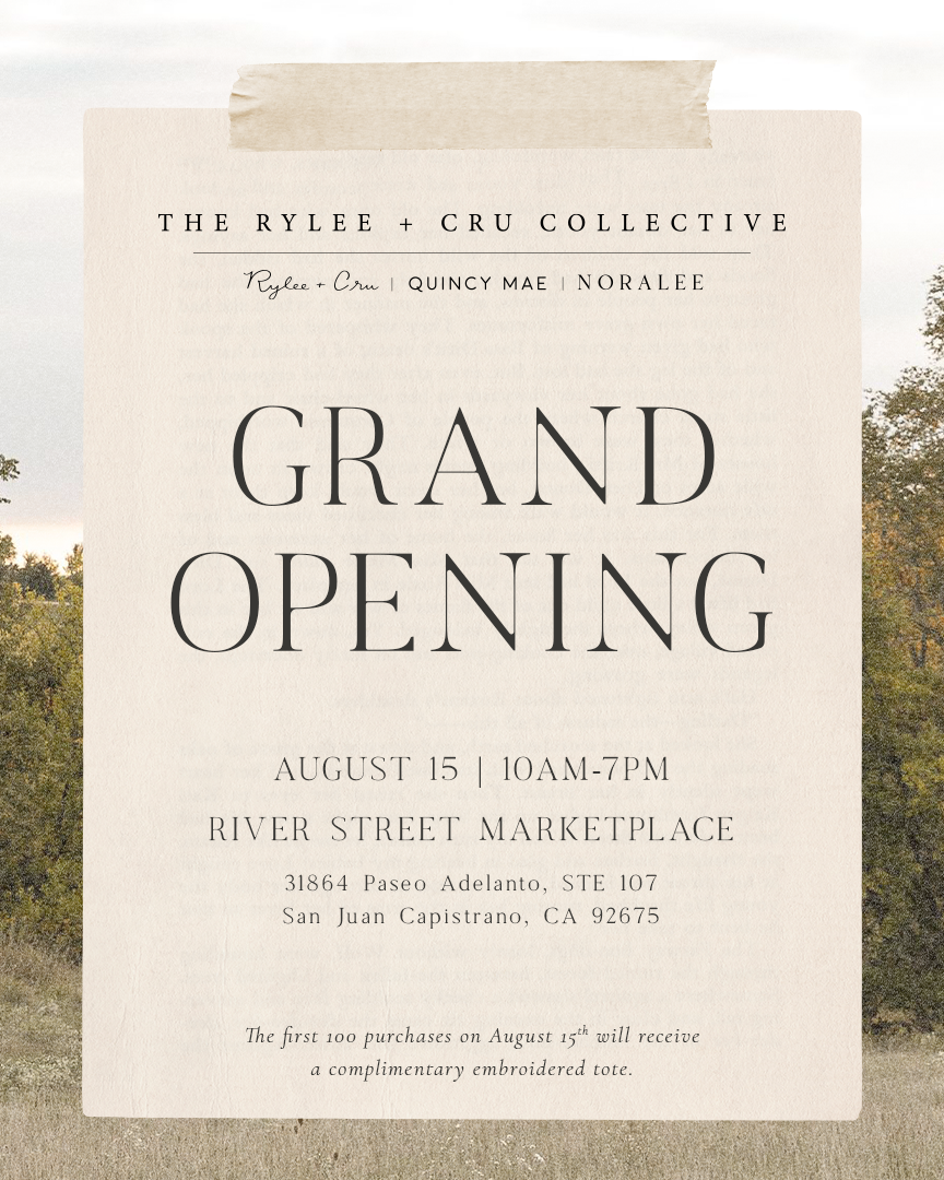 Rylee &amp; Cru Grand Opening Event