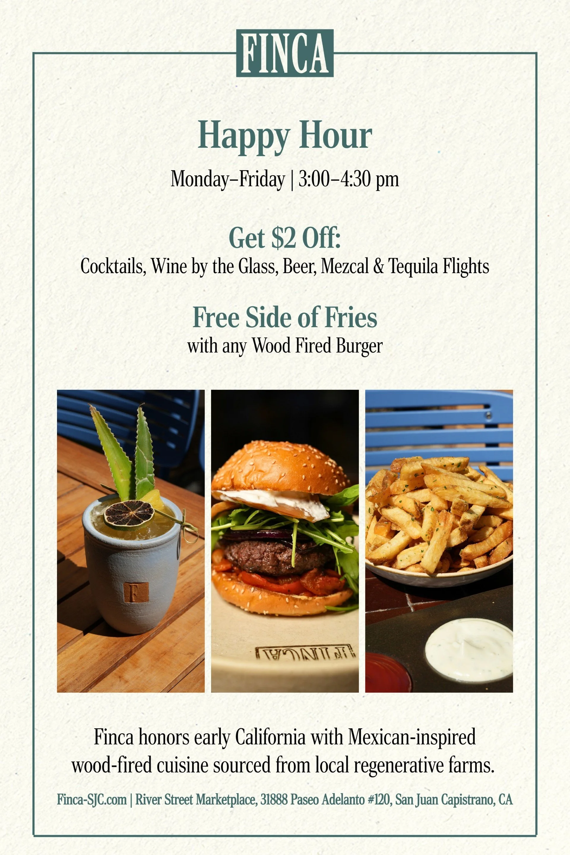 Finca Happy Hour