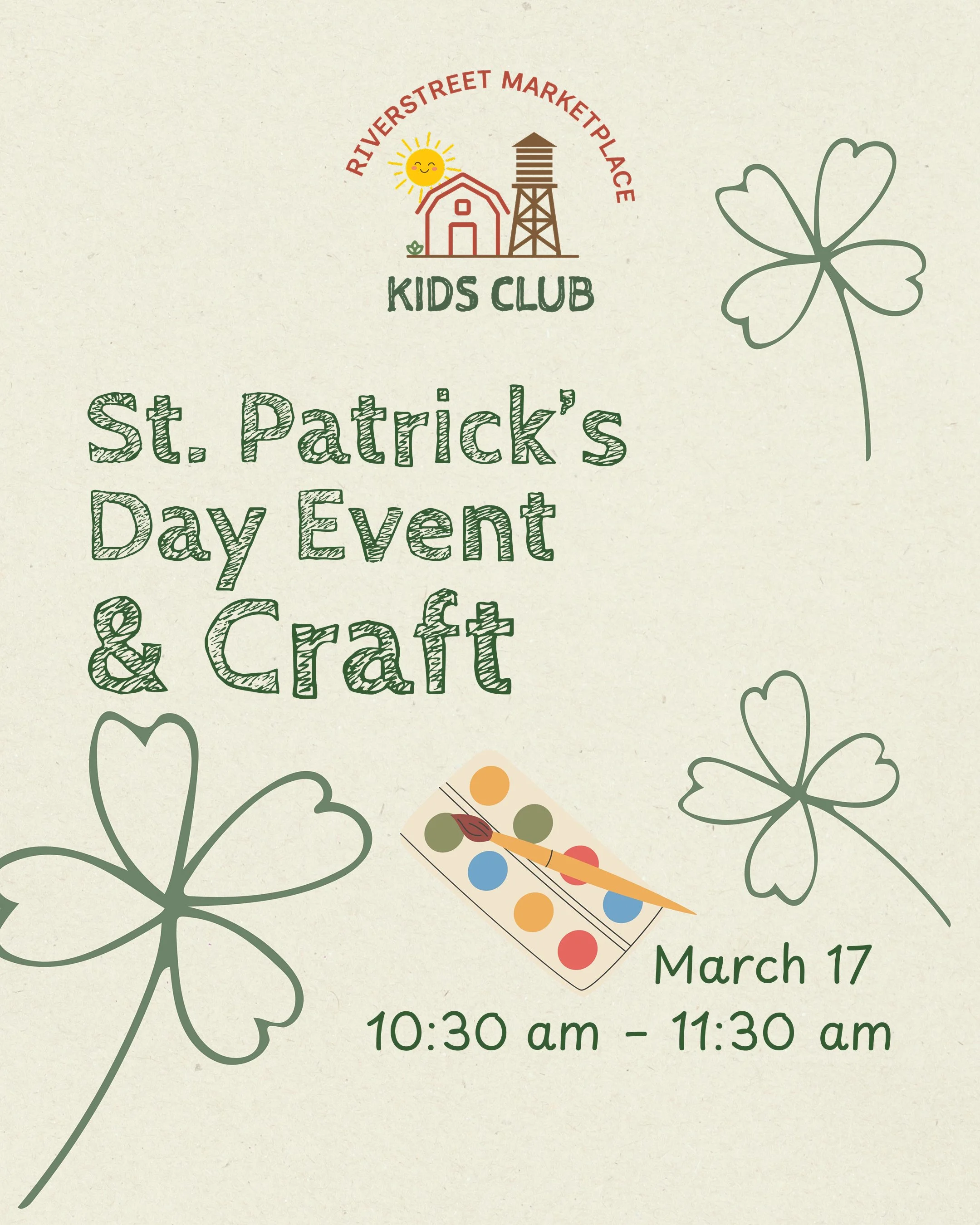St. Patrick’s Day Kids Craft – San Juan Capistrano