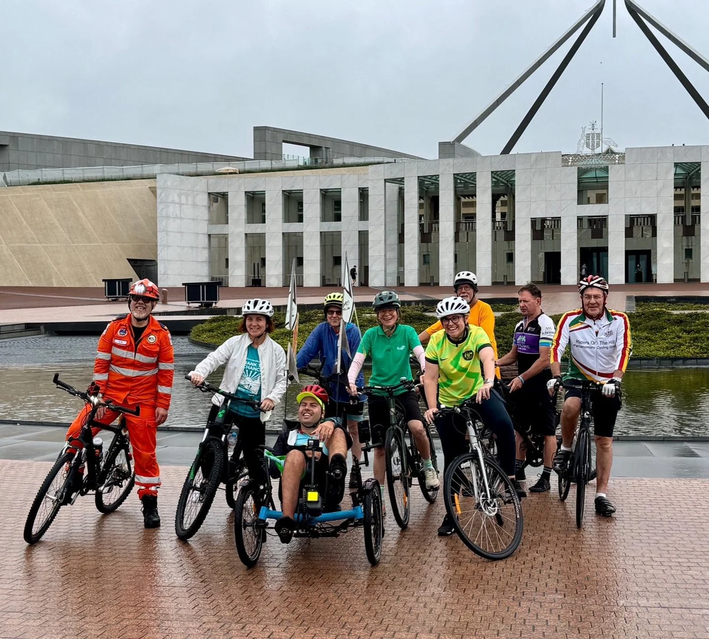 First of all I&rsquo;ve got to say thank you, thank you for everything! These journeys wouldn&rsquo;t have been made possible without your help.

So what a day. We started riding at some ungodly hour, with Lisa the CEO of the @strokefdn @jobriskey ou