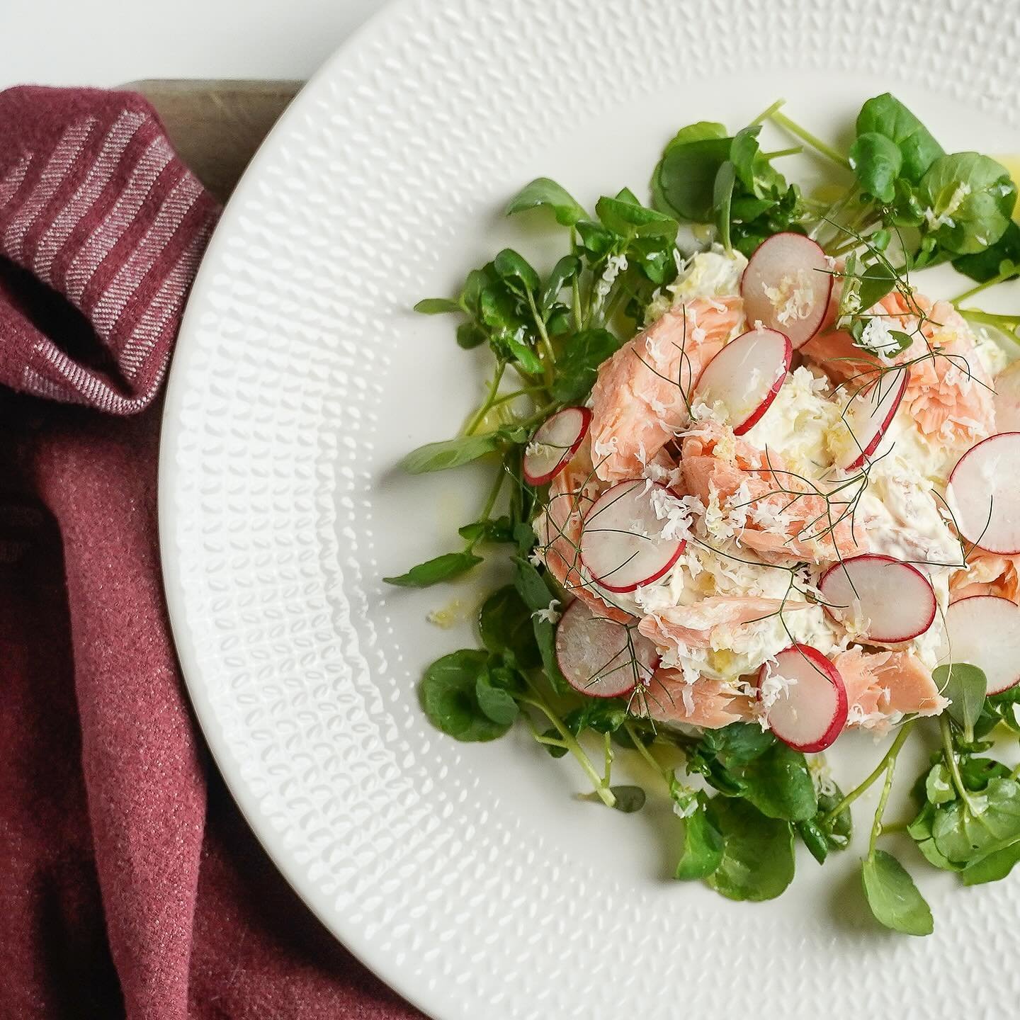 Diego recently cooked several recipes with delicious @hawkes_farm potato varieties.
A new recipe is available on the website, 
&ldquo;Kipfler Potato and Smoked Trout Salad&rdquo;
You can read about Hawkes farm in the Meet the Producers section of the