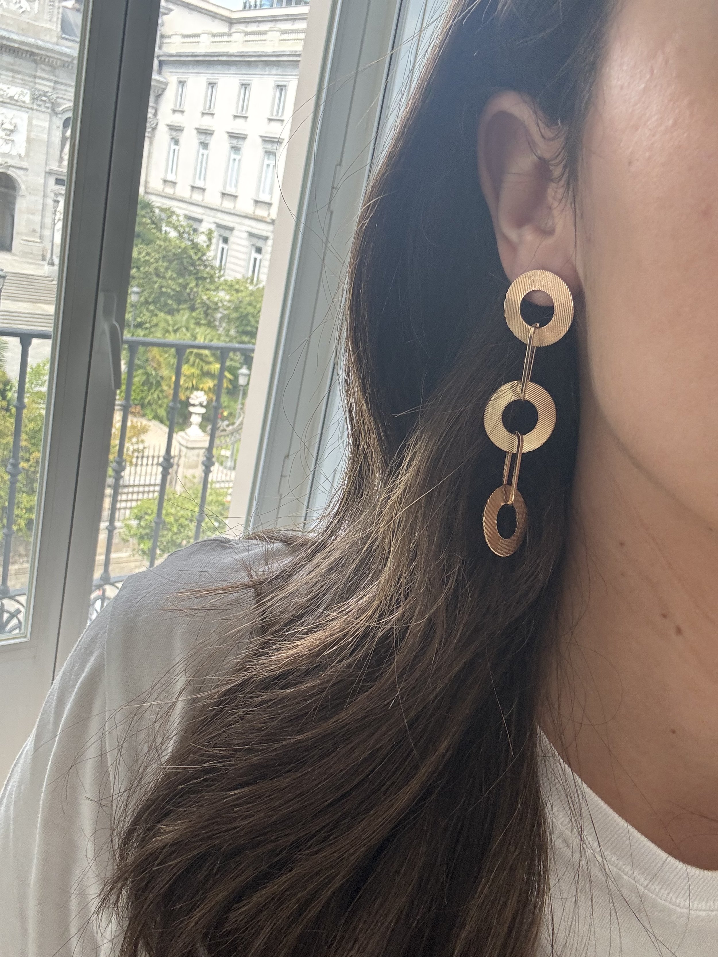 Pendientes círculos