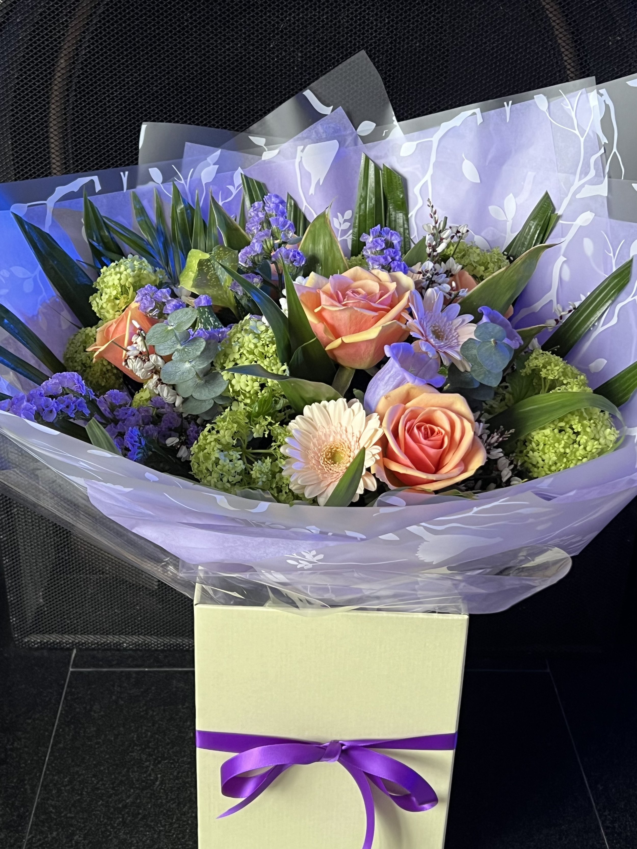 Peach Delight bouquet
