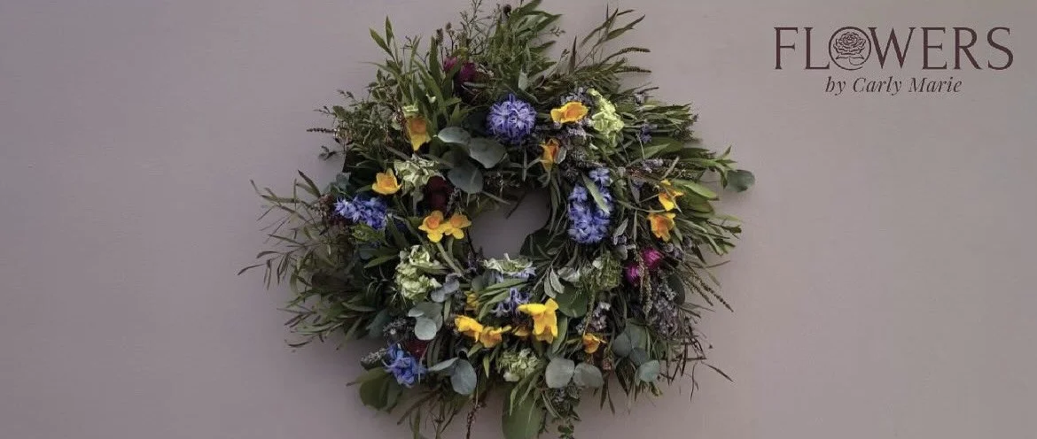Spring living  Wreath Workshop 21st April 2026 11.00-13.30