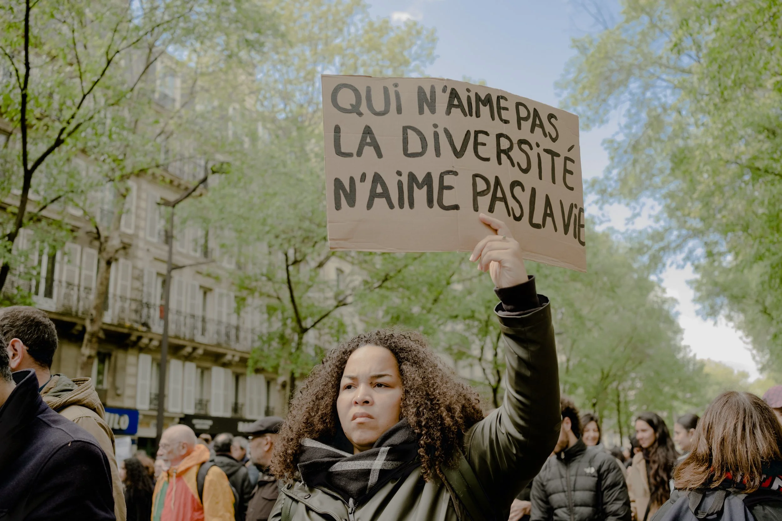 In Paris, a march against racism without any incidents:
“It’s important to show that we won’t let ourselves be pushed around.”
An assignment for Libération Written by Gurvan Kristanadjaja