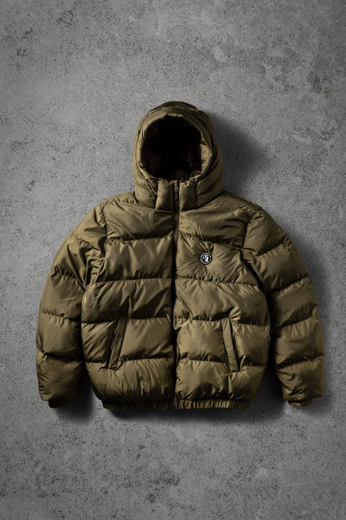 VG+ Gorgon Puffer Jacket - Sludge