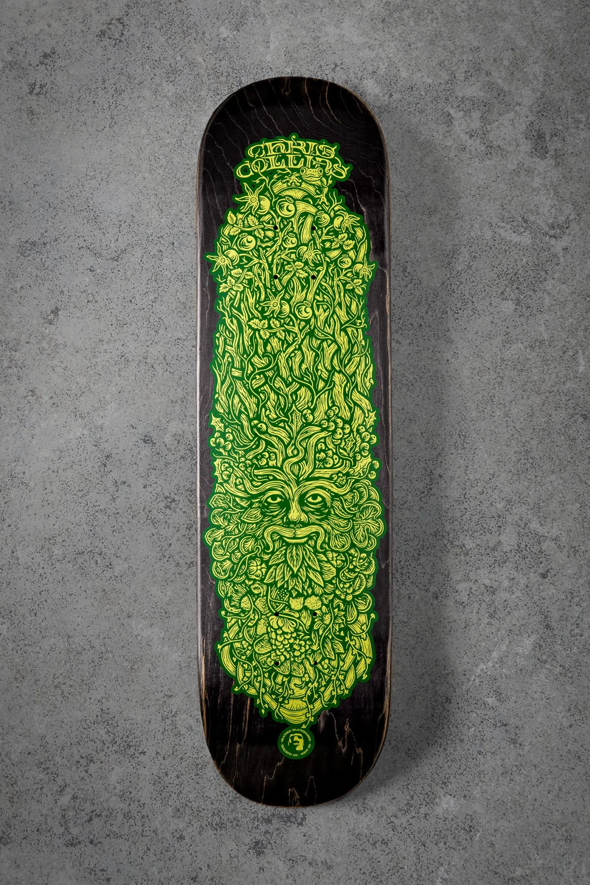 Chris Collins Green Man on Squarehead - 8.25"