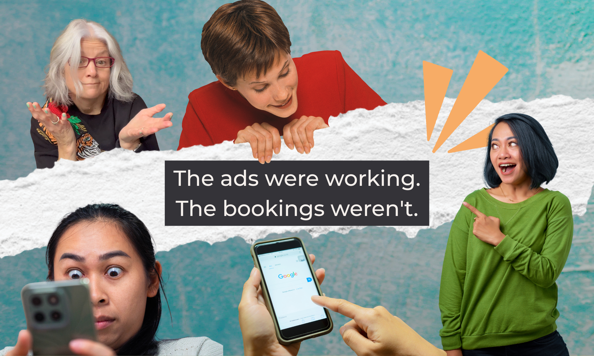 The ads were working. The bookings weren't.