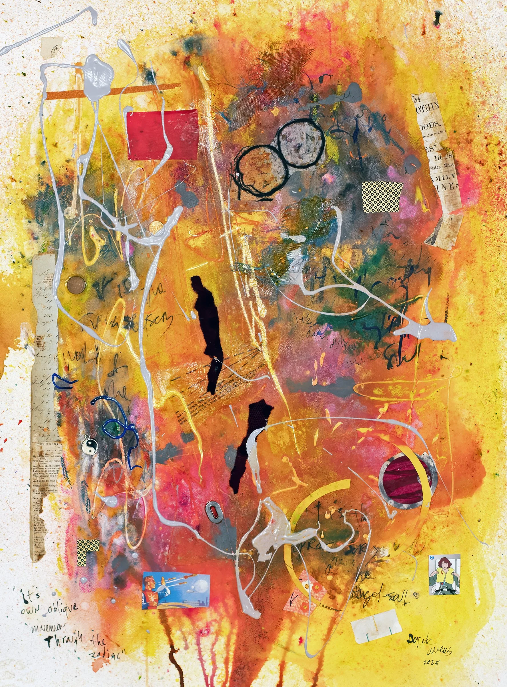 "its own oblique movement through the zodiac"