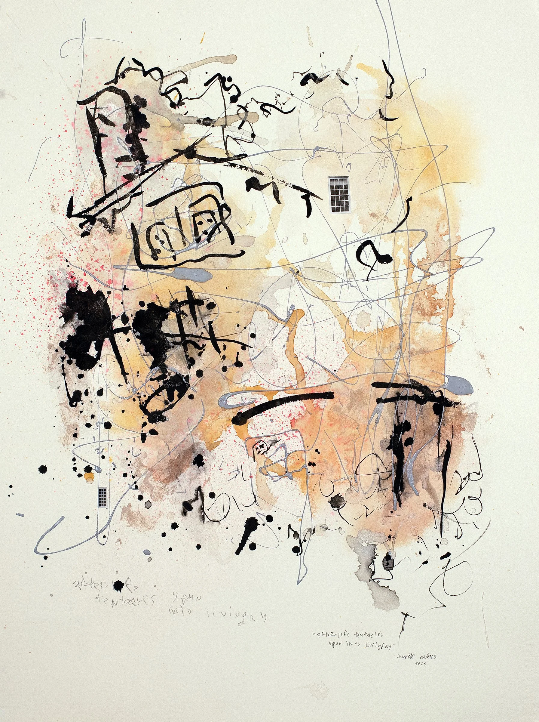 "after-life tentacles spun into livingry"