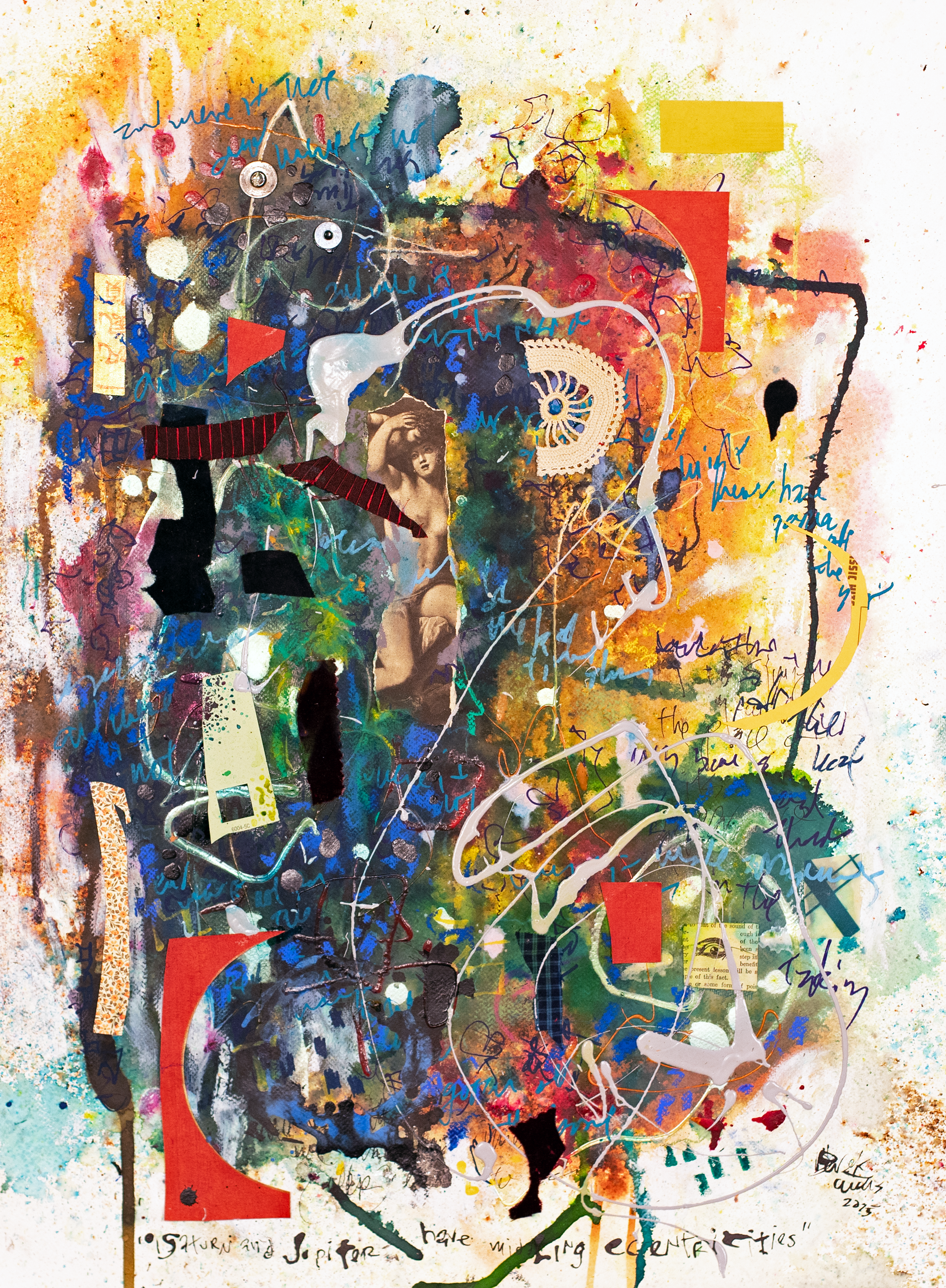 "Saturn and Jupiter have middling eccentricities"