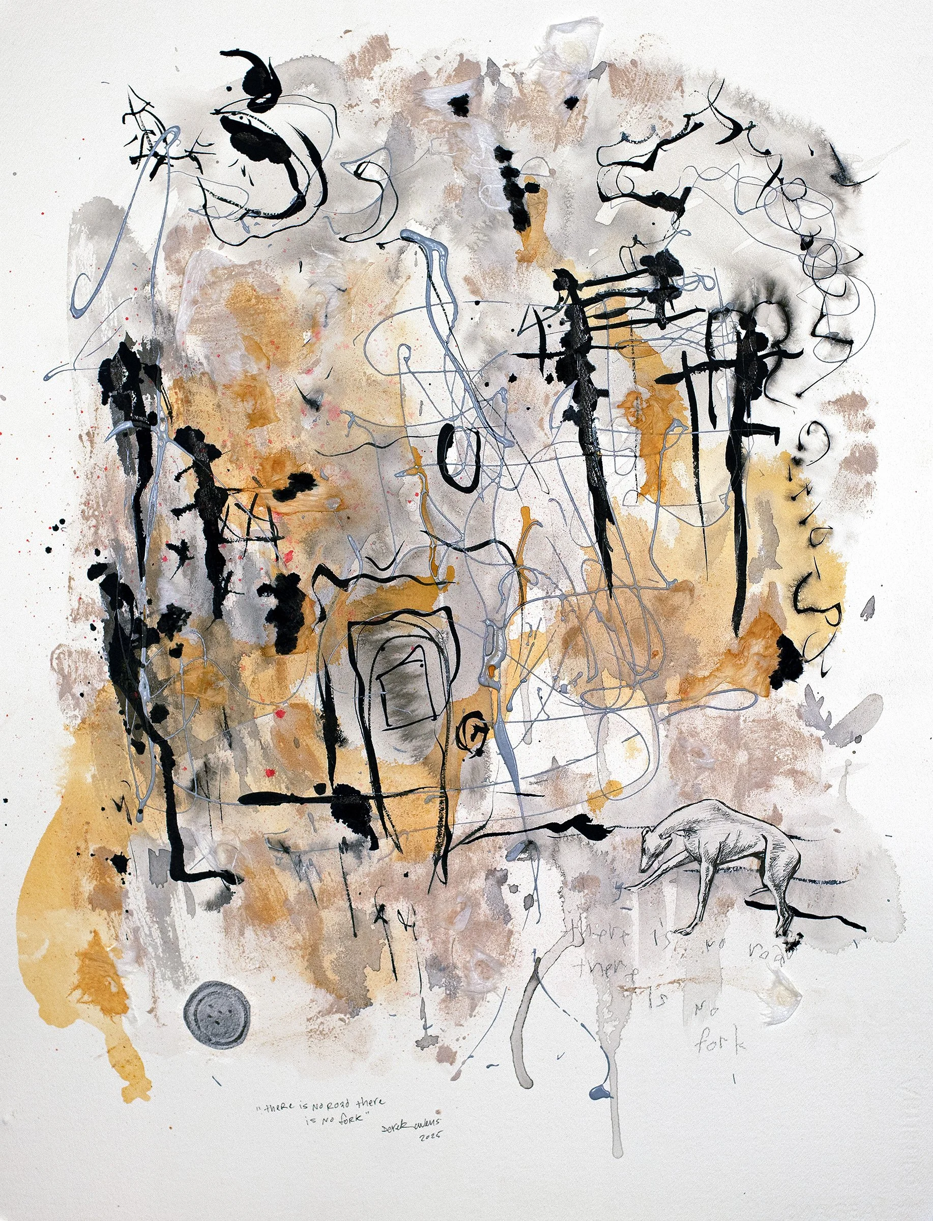 "there is no road there is no fork"