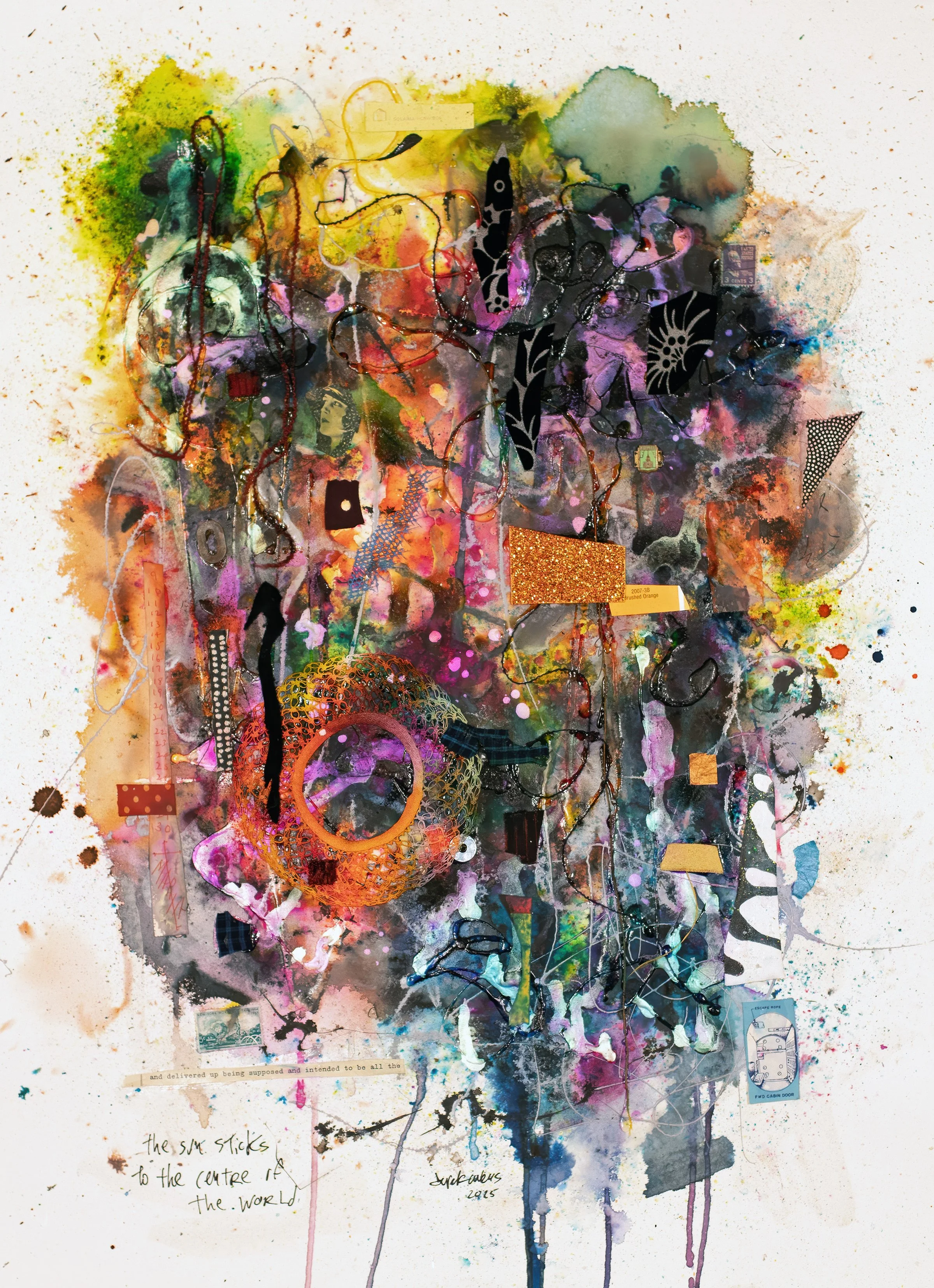 "the sun sticks to the centre of the world"