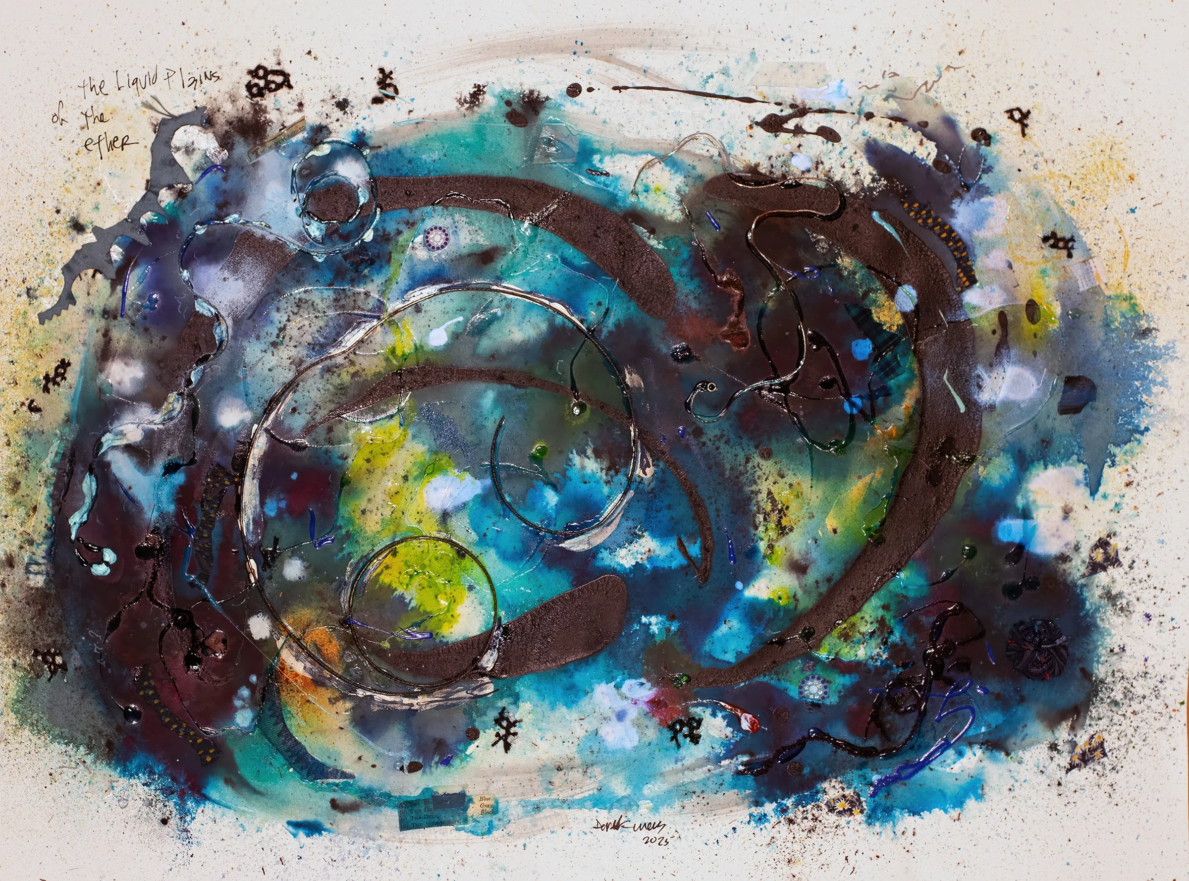 "the liquid plains of the ether"