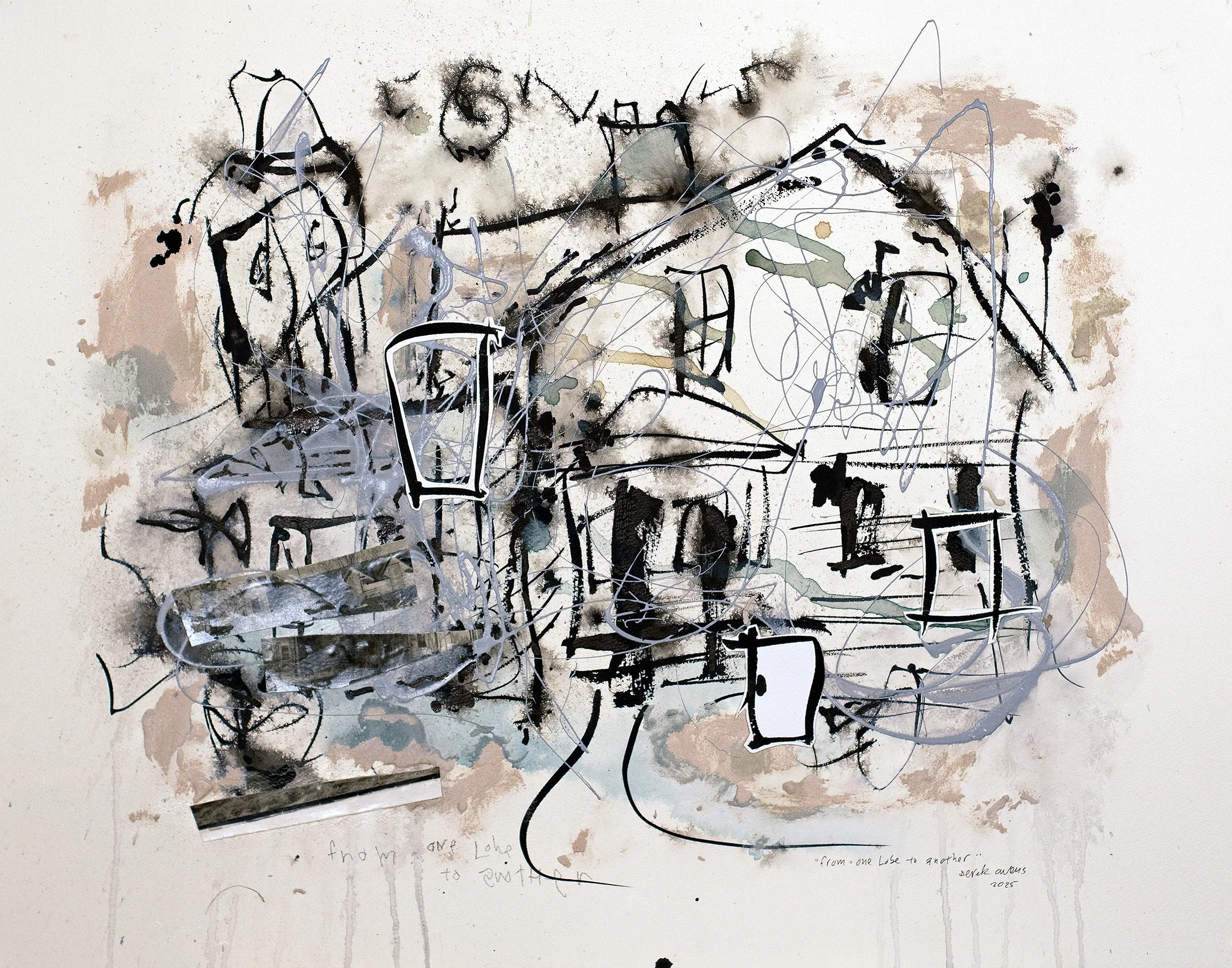 "from one lobe to another"